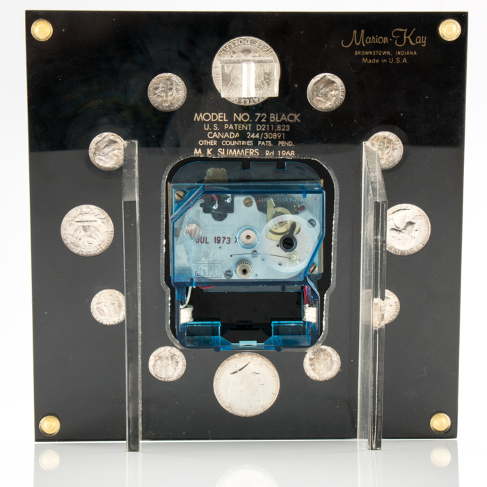 Last United States Silver Coin Numismatic Wall Clock