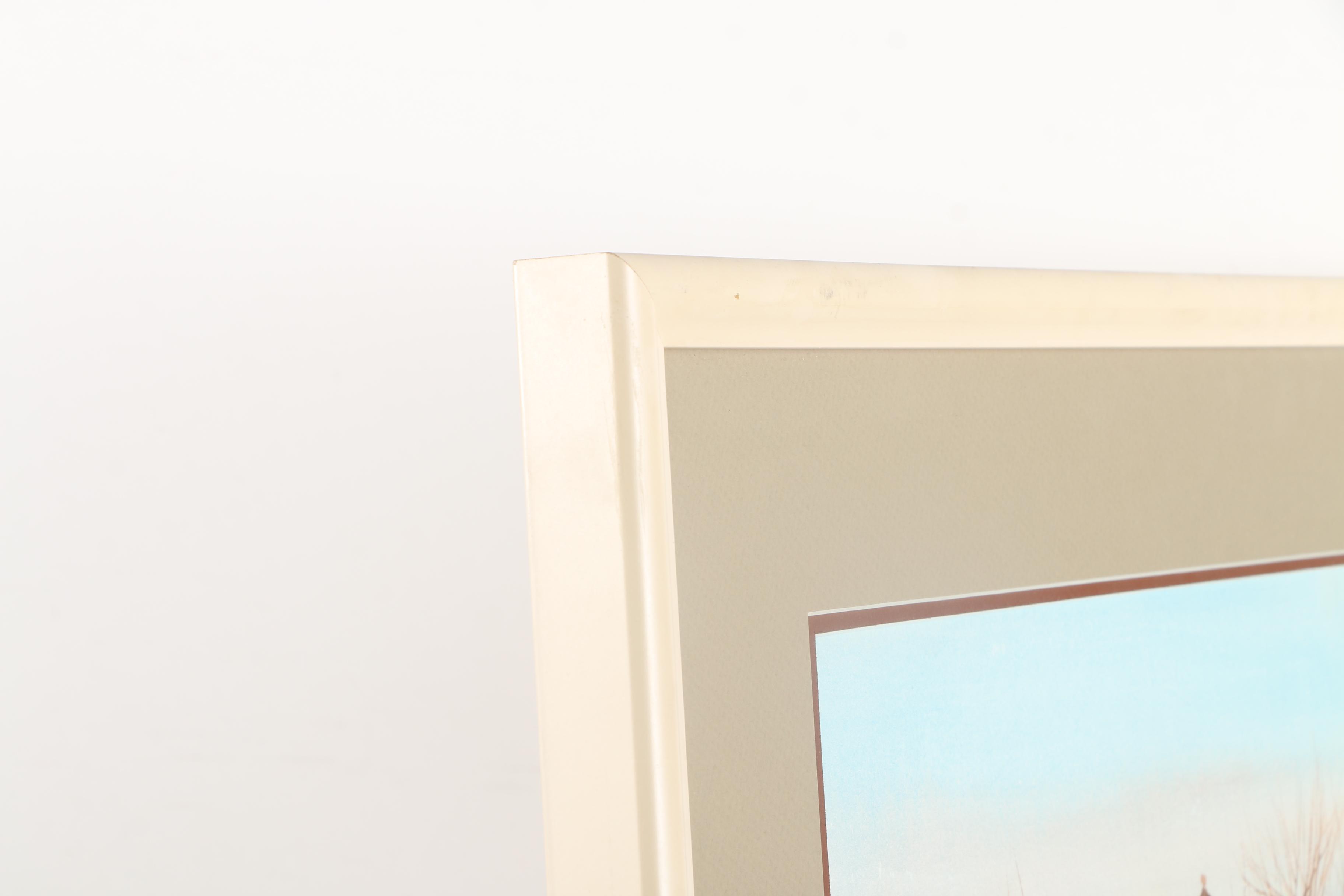 Thomas Thiery Original Signed Watercolor and Gouache Painting on Paper