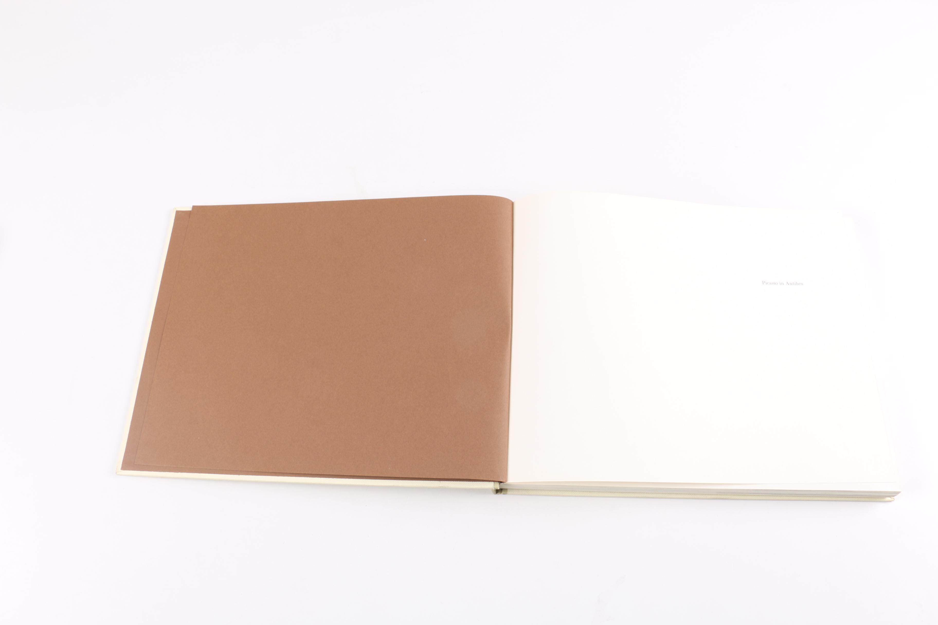 1960 "Picasso in Antibes" by Dor de la Souchere