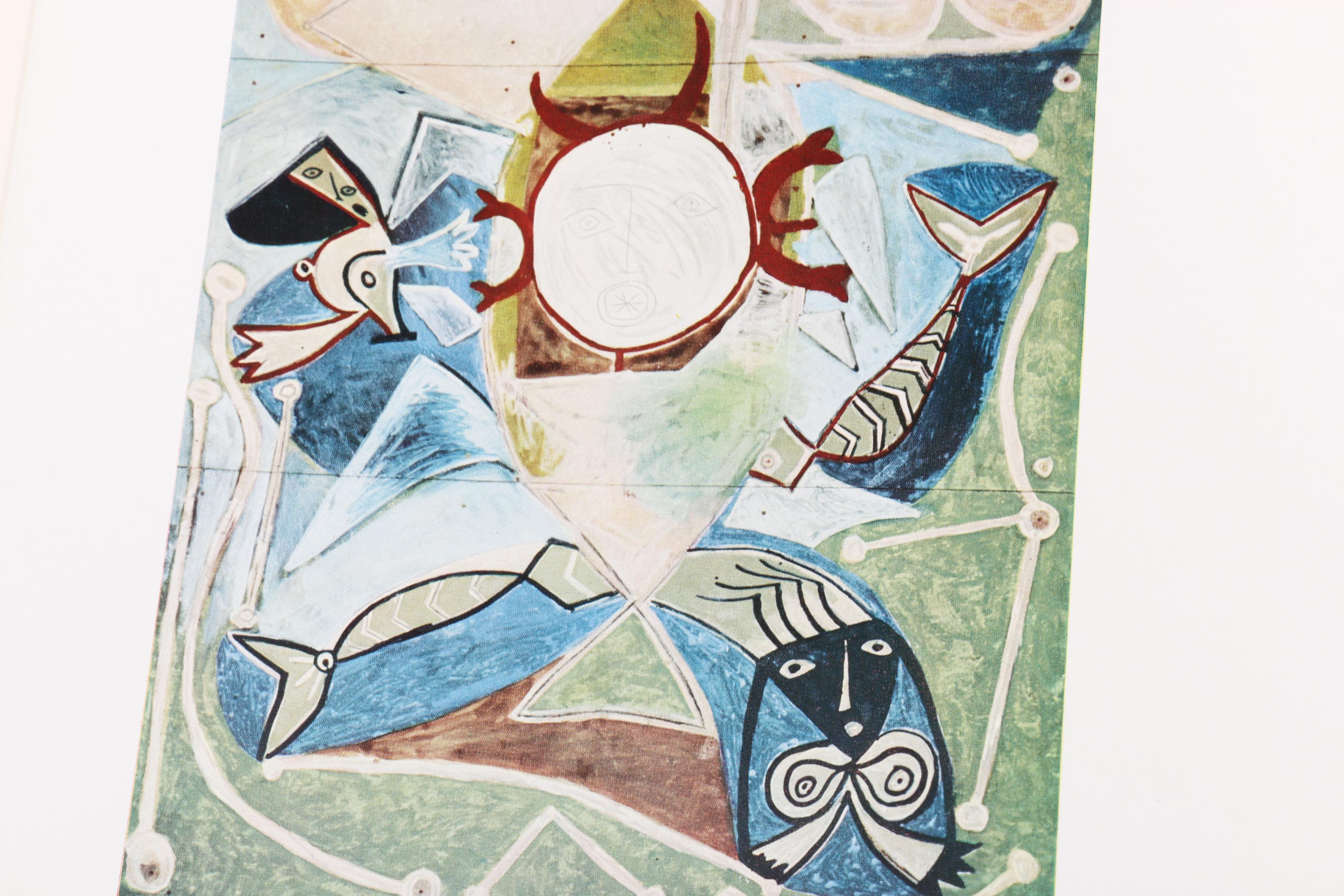 1960 "Picasso in Antibes" by Dor de la Souchere