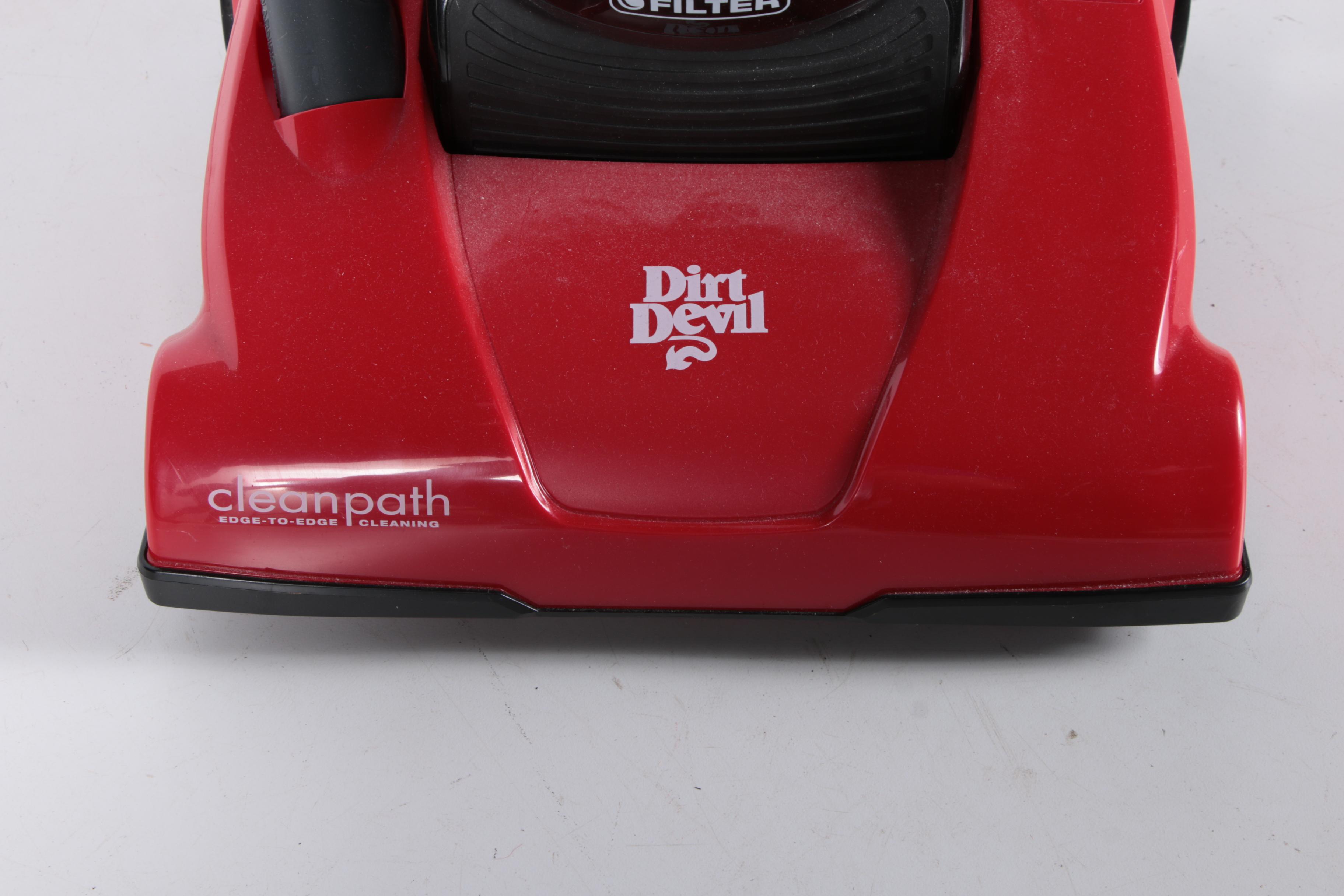 Pair of Dirt Devil  Upright Vacuum Cleaners