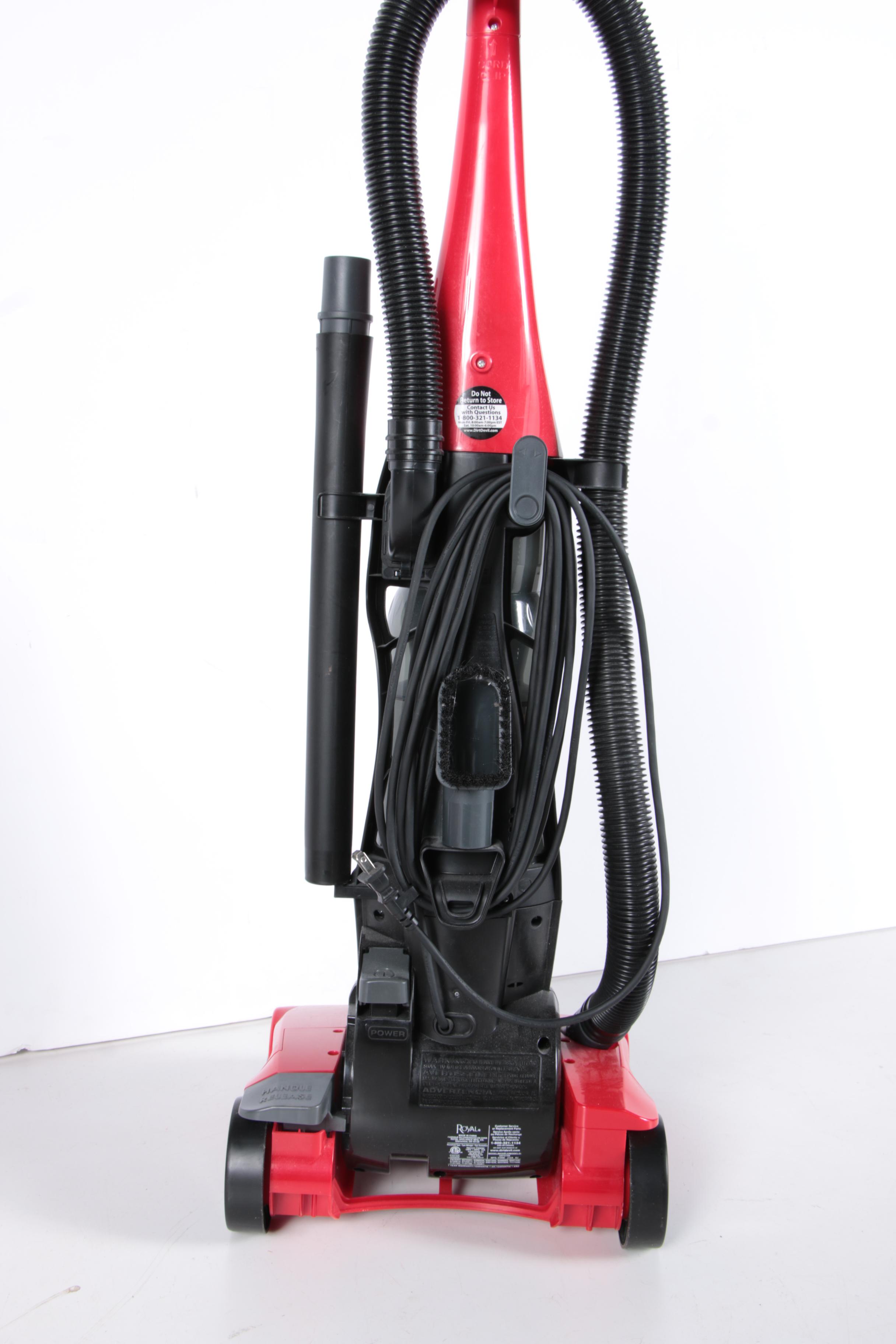 Pair of Dirt Devil  Upright Vacuum Cleaners