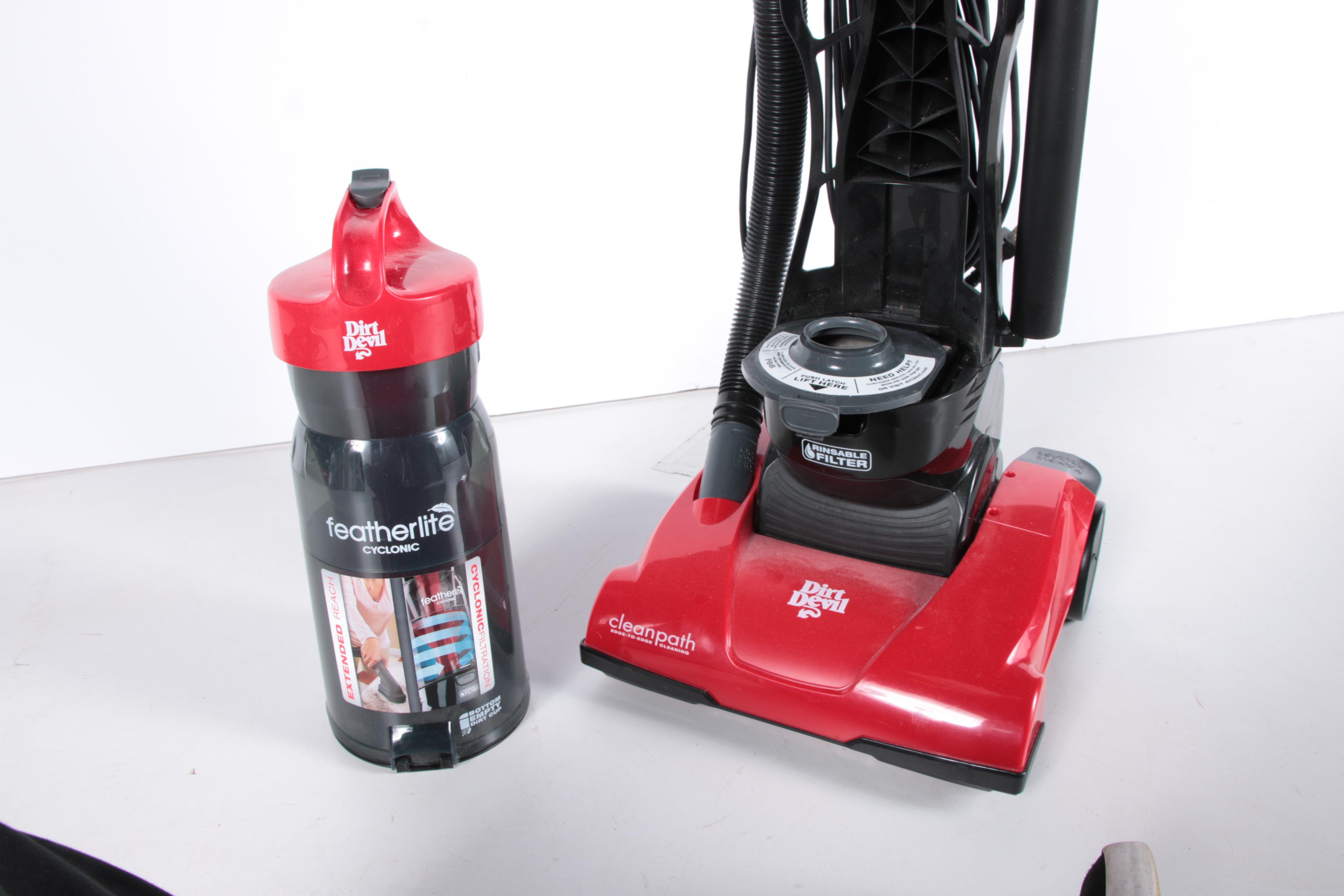 Pair of Dirt Devil  Upright Vacuum Cleaners