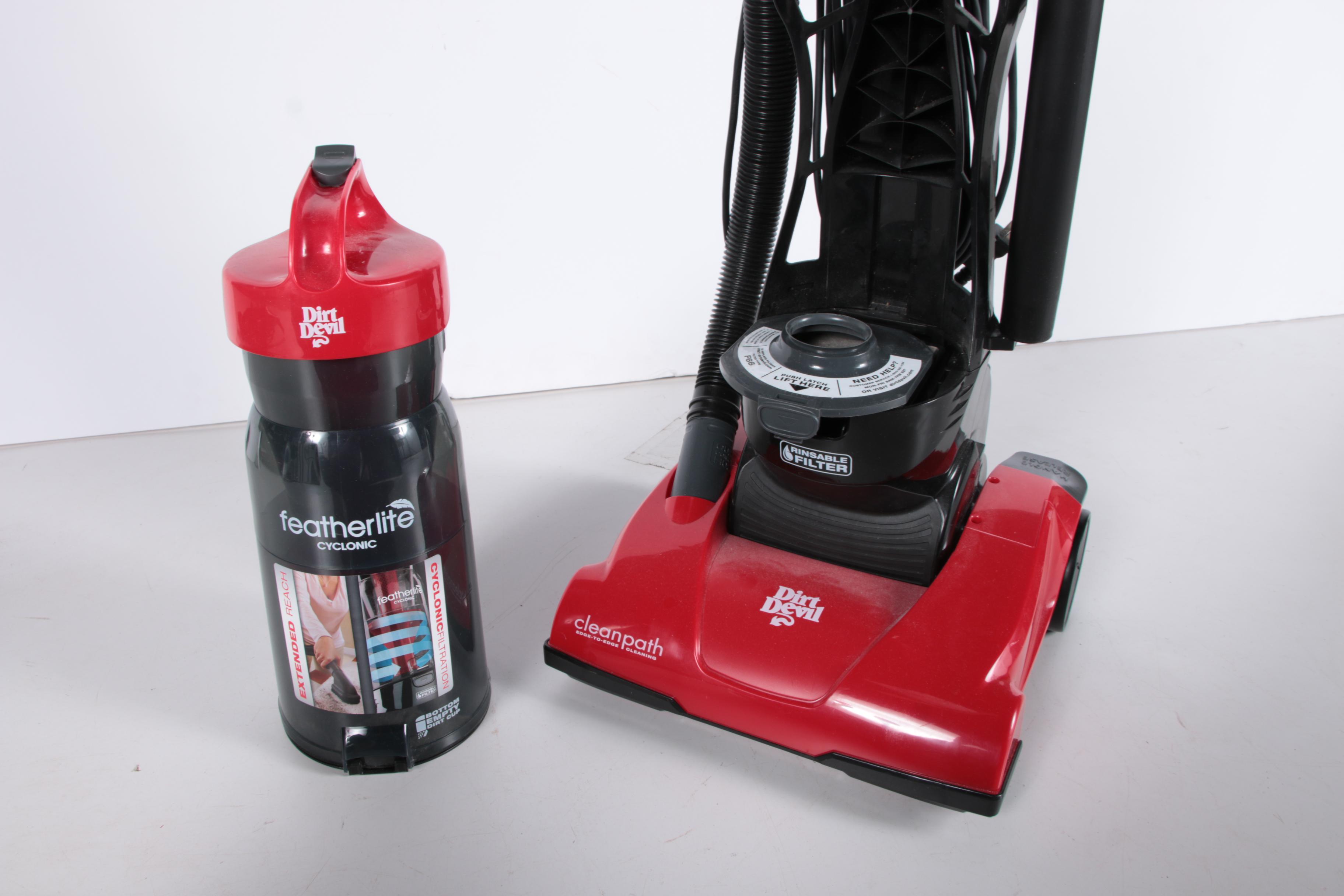 Pair of Dirt Devil  Upright Vacuum Cleaners