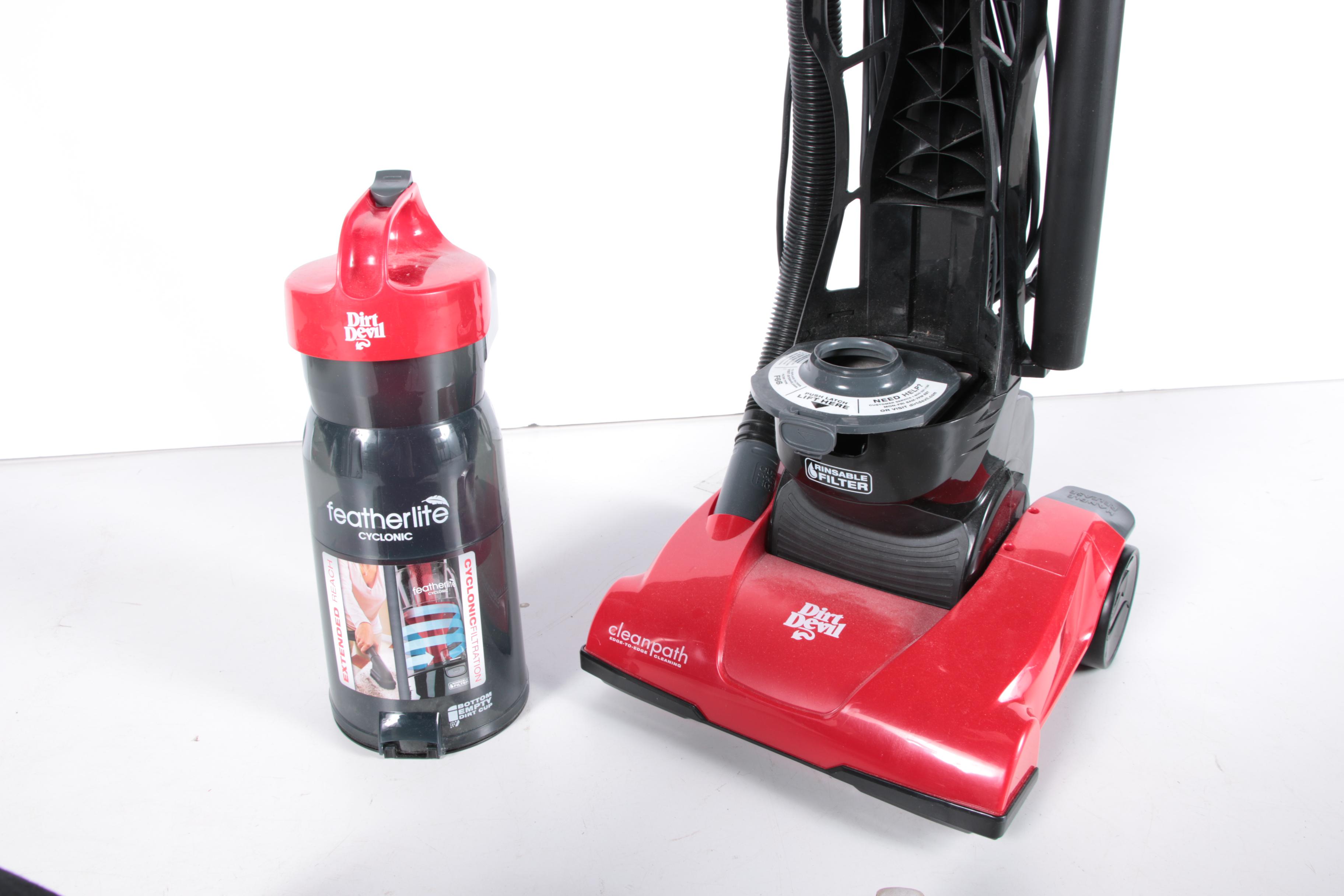 Pair of Dirt Devil  Upright Vacuum Cleaners