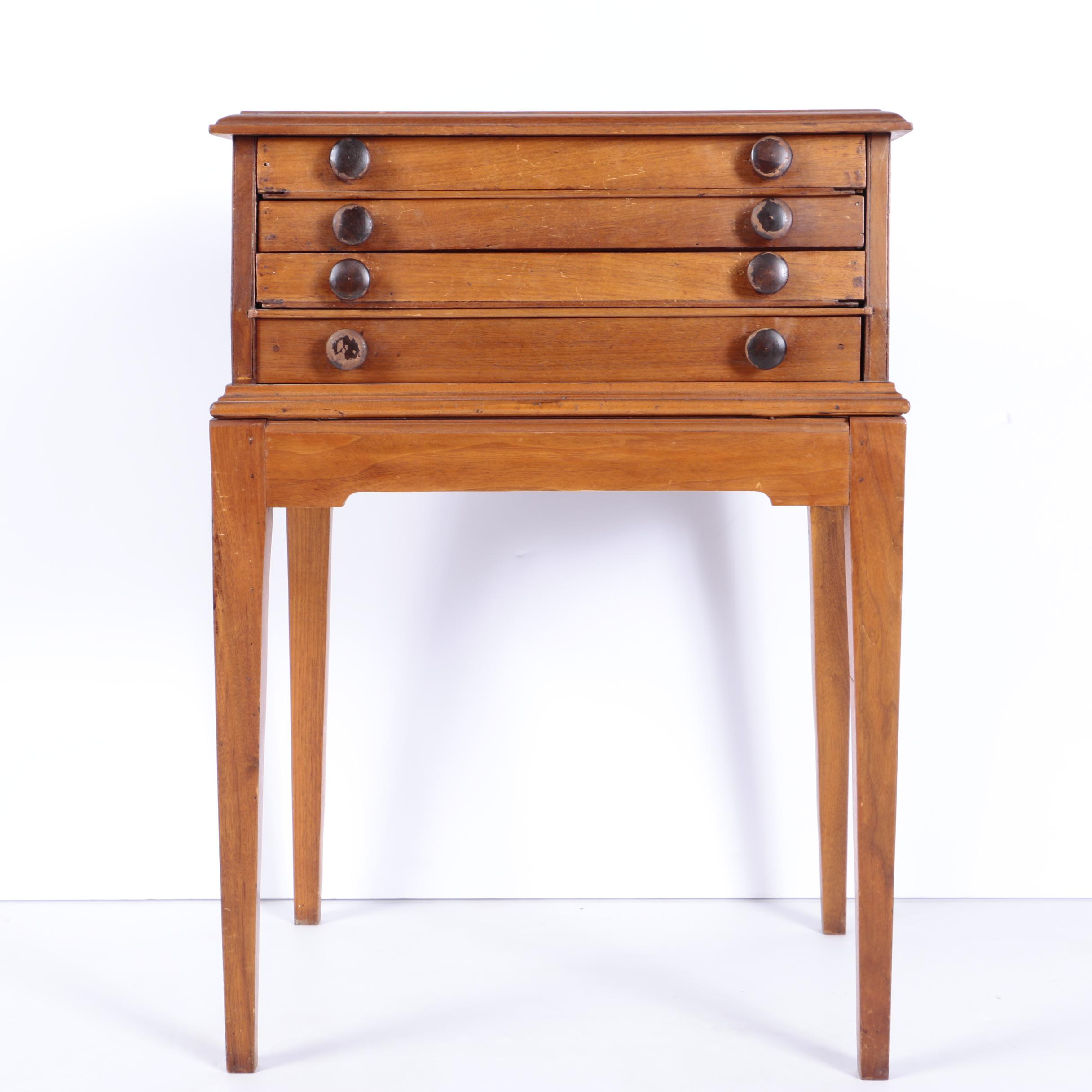 Antique Spool Cabinet