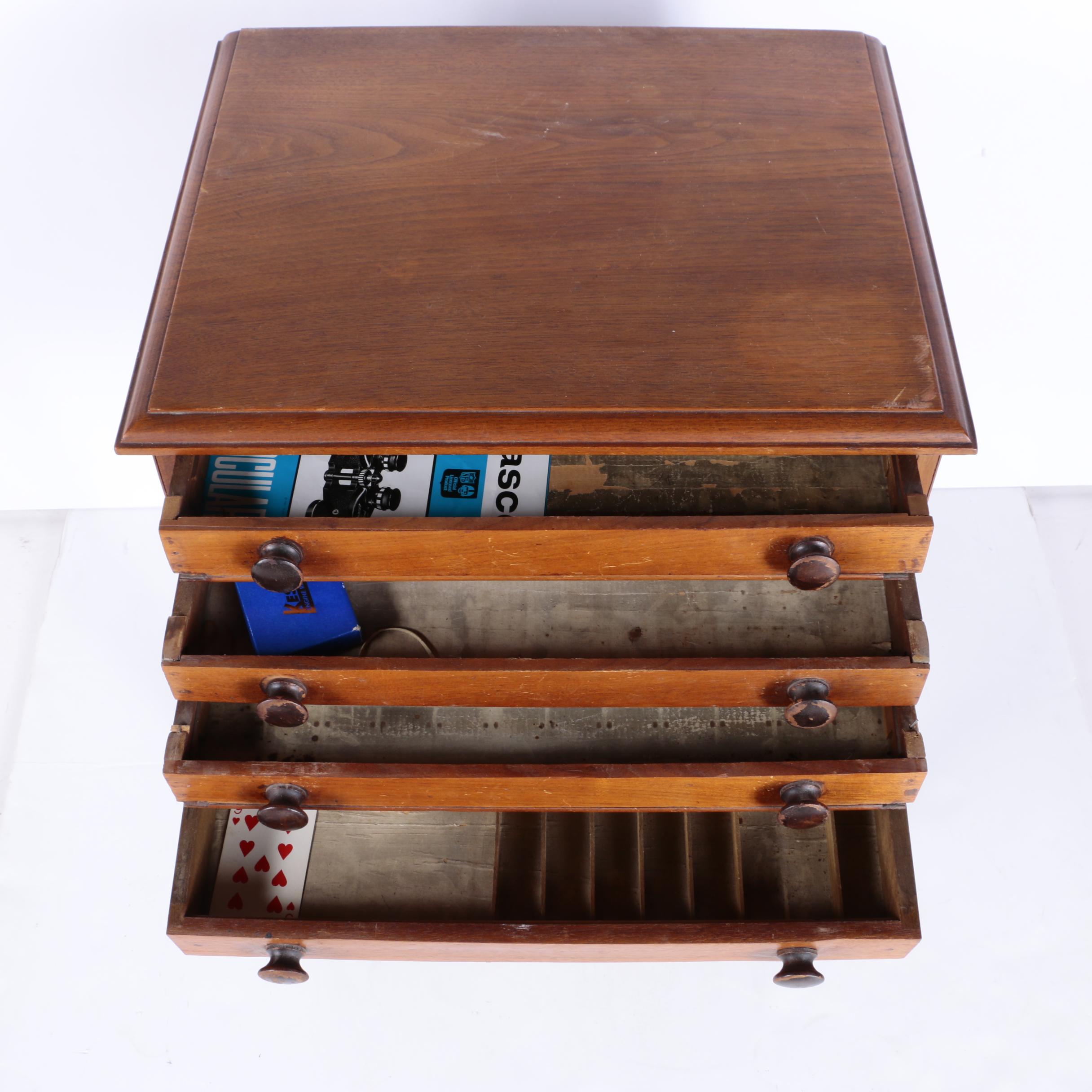 Antique Spool Cabinet