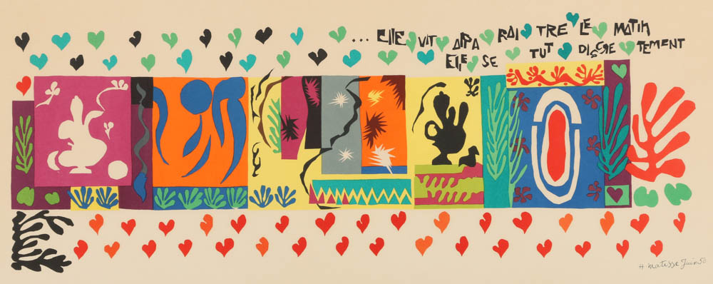 Lithograph After Henri Matisse's "The Thousand and One Nights"