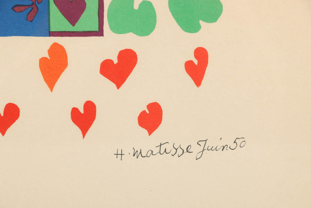 Lithograph After Henri Matisse's "The Thousand and One Nights"