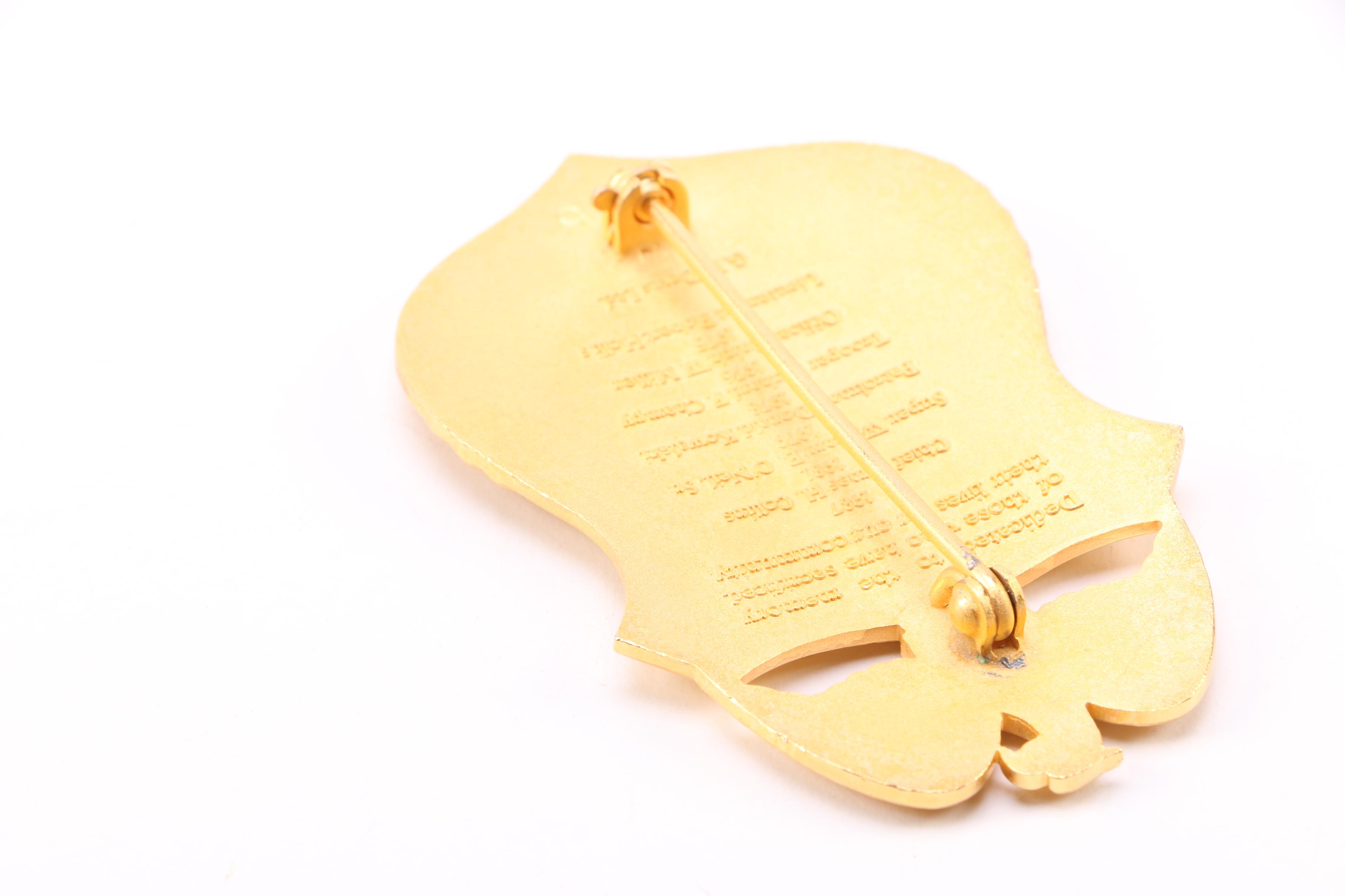 New Hampshire Police Memorial Millennium Commemorative Badge