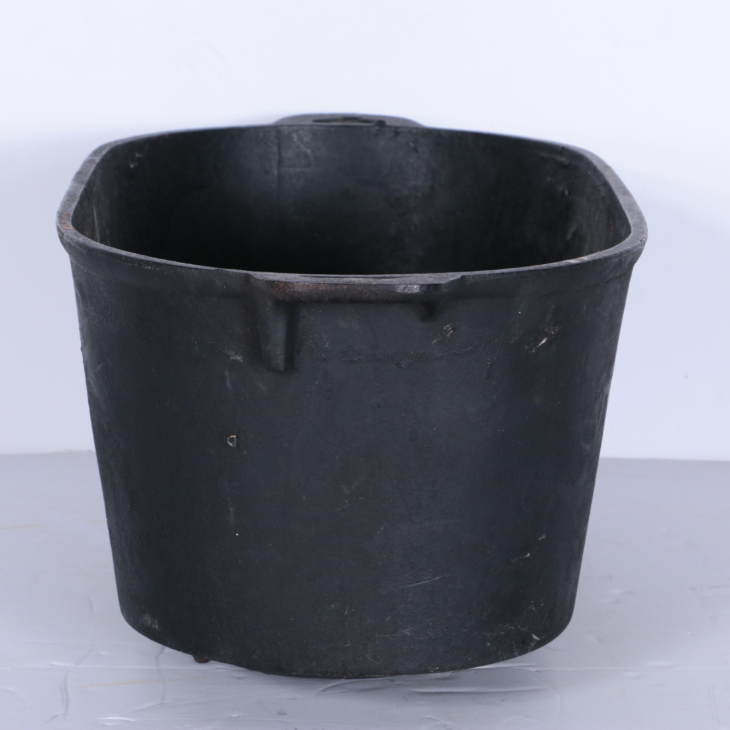 Large Iron Cooking Pot