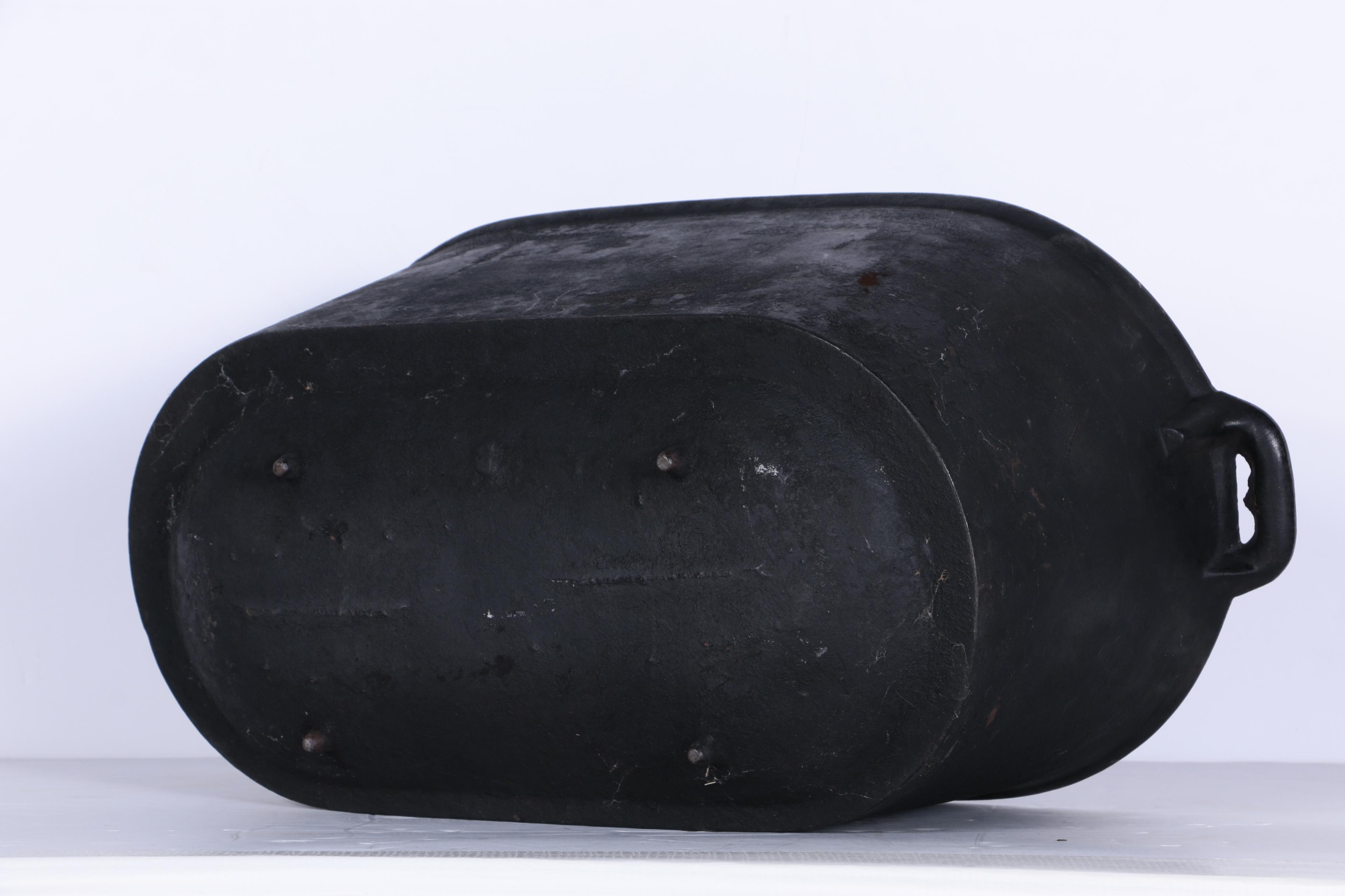 Large Iron Cooking Pot