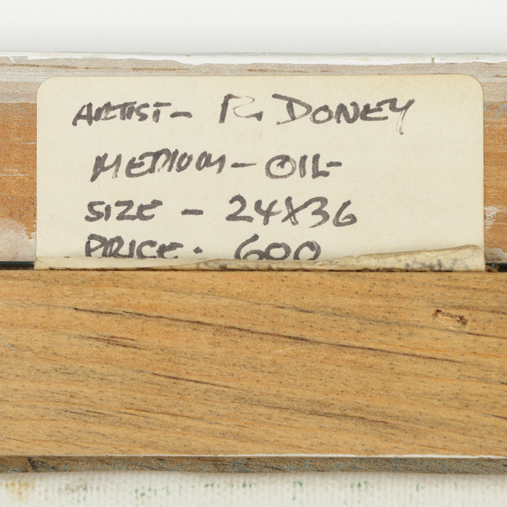 Robert Doney Oil Painting on Canvas "Gerry Mulligan"