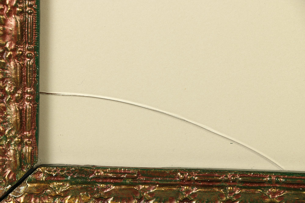 St John Lewis Watercolor Painting on Paper "Milking"