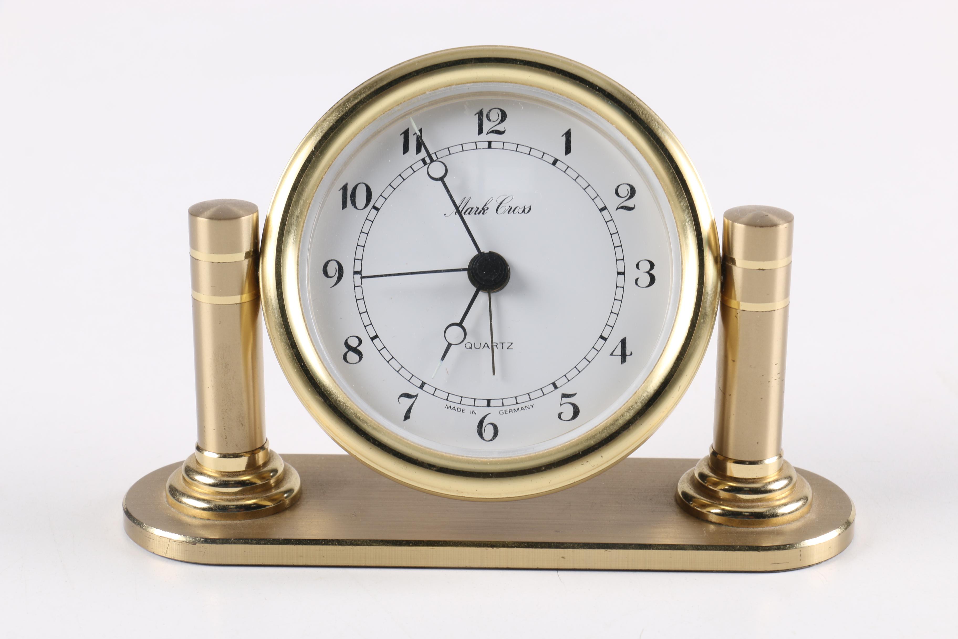 Mark Cross German Made Mantle Clock