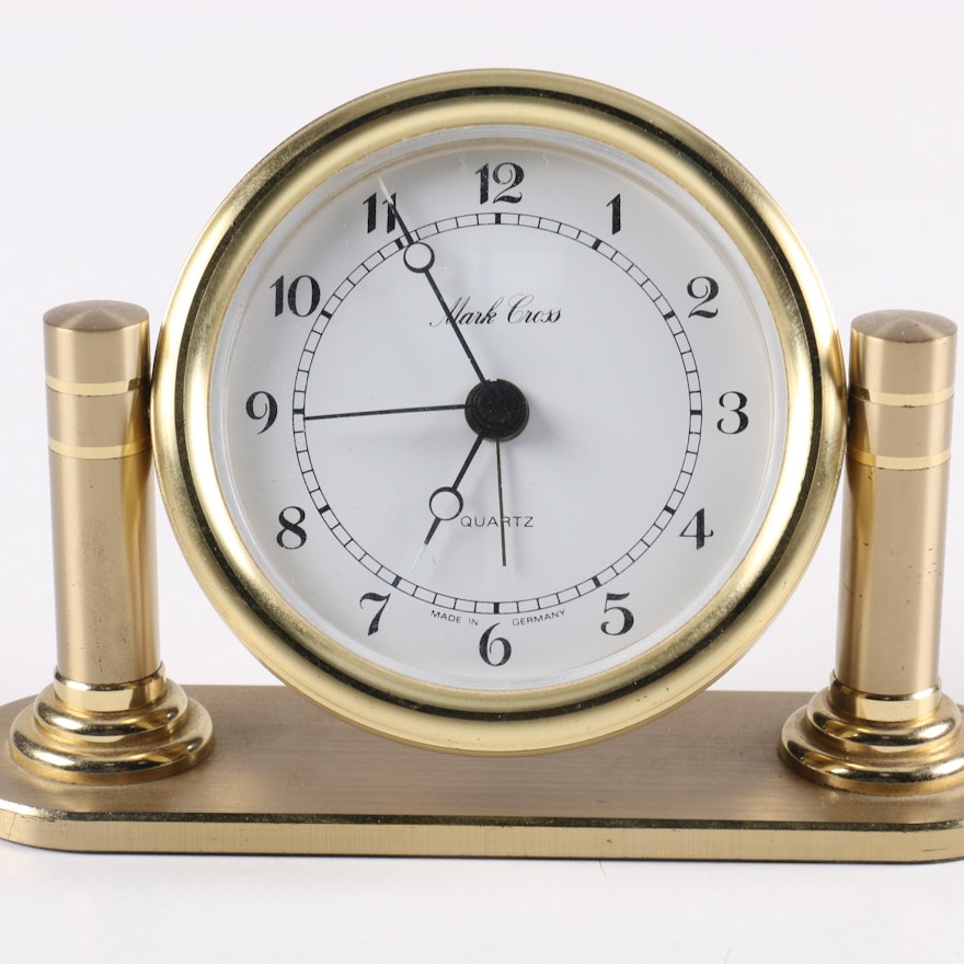 Mark Cross German Made Mantle Clock