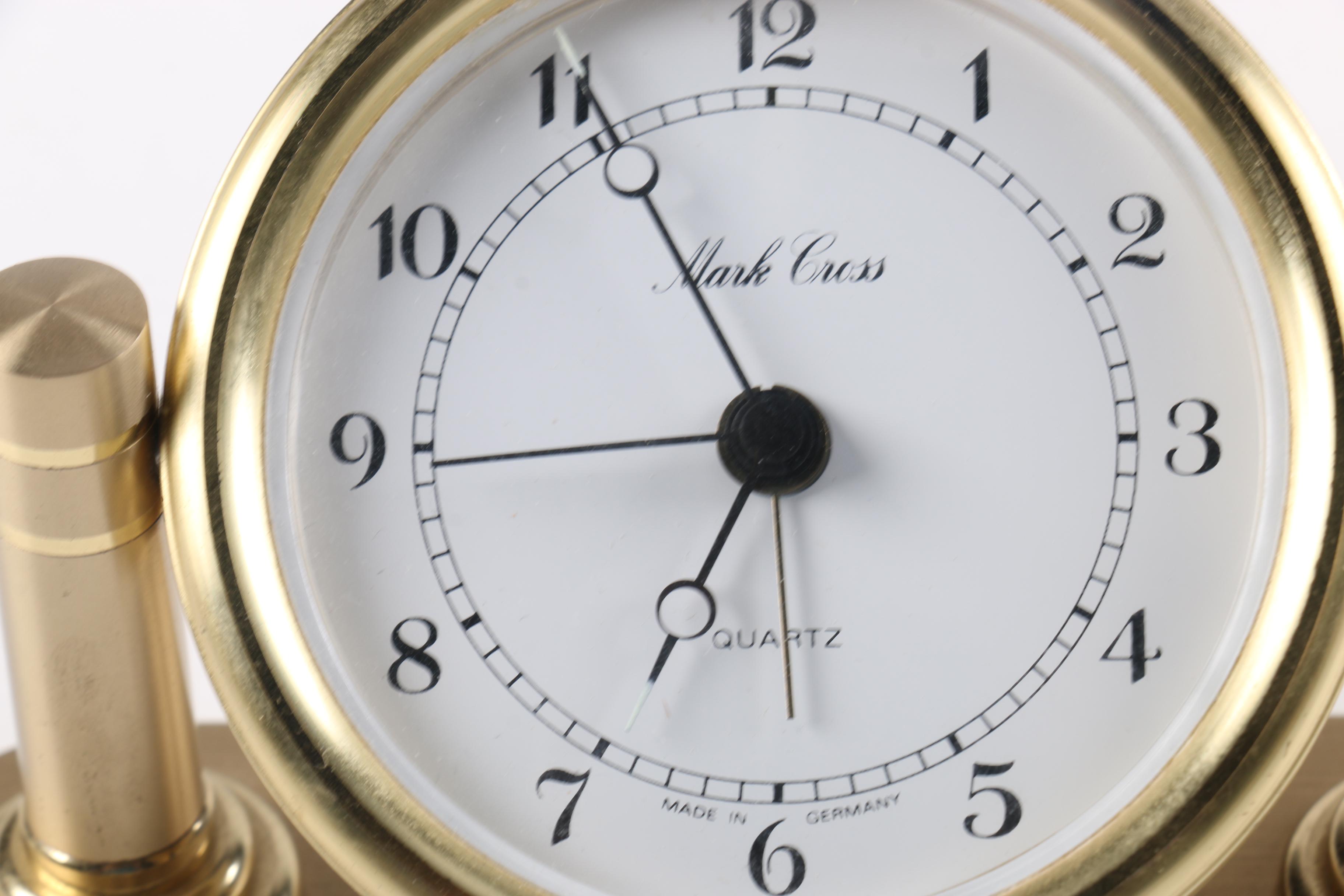 Mark Cross German Made Mantle Clock