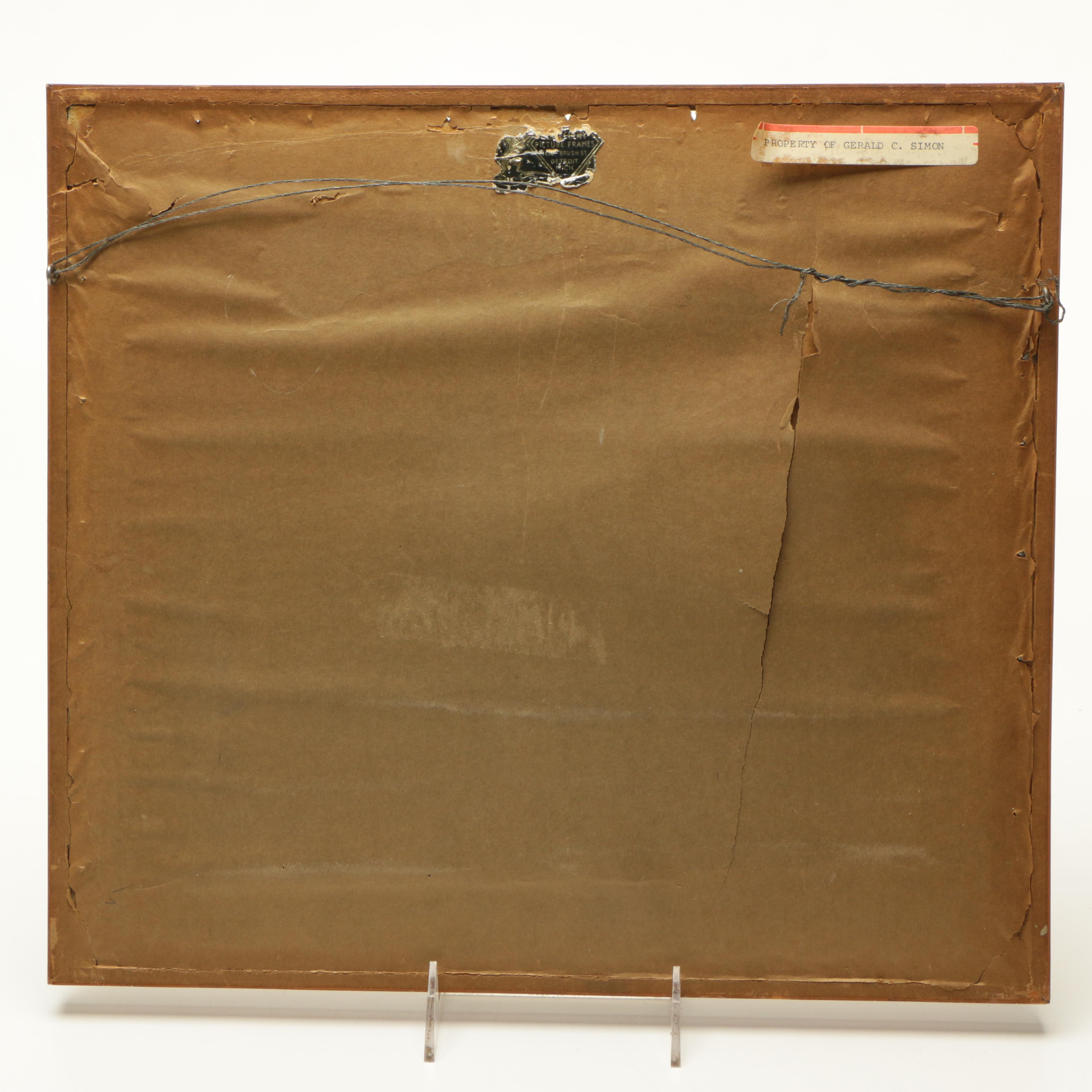 Honoré Daumier Lithograph and Intaglio Caricature Prints of Courtroom Scenes