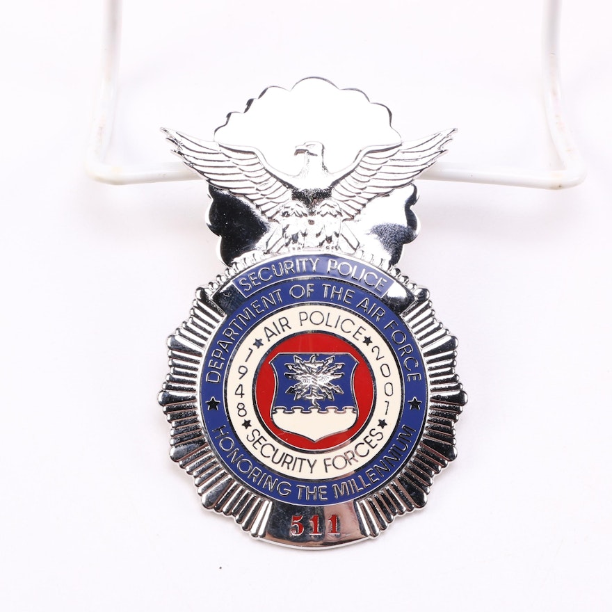 Air Force Security Millennium Badge