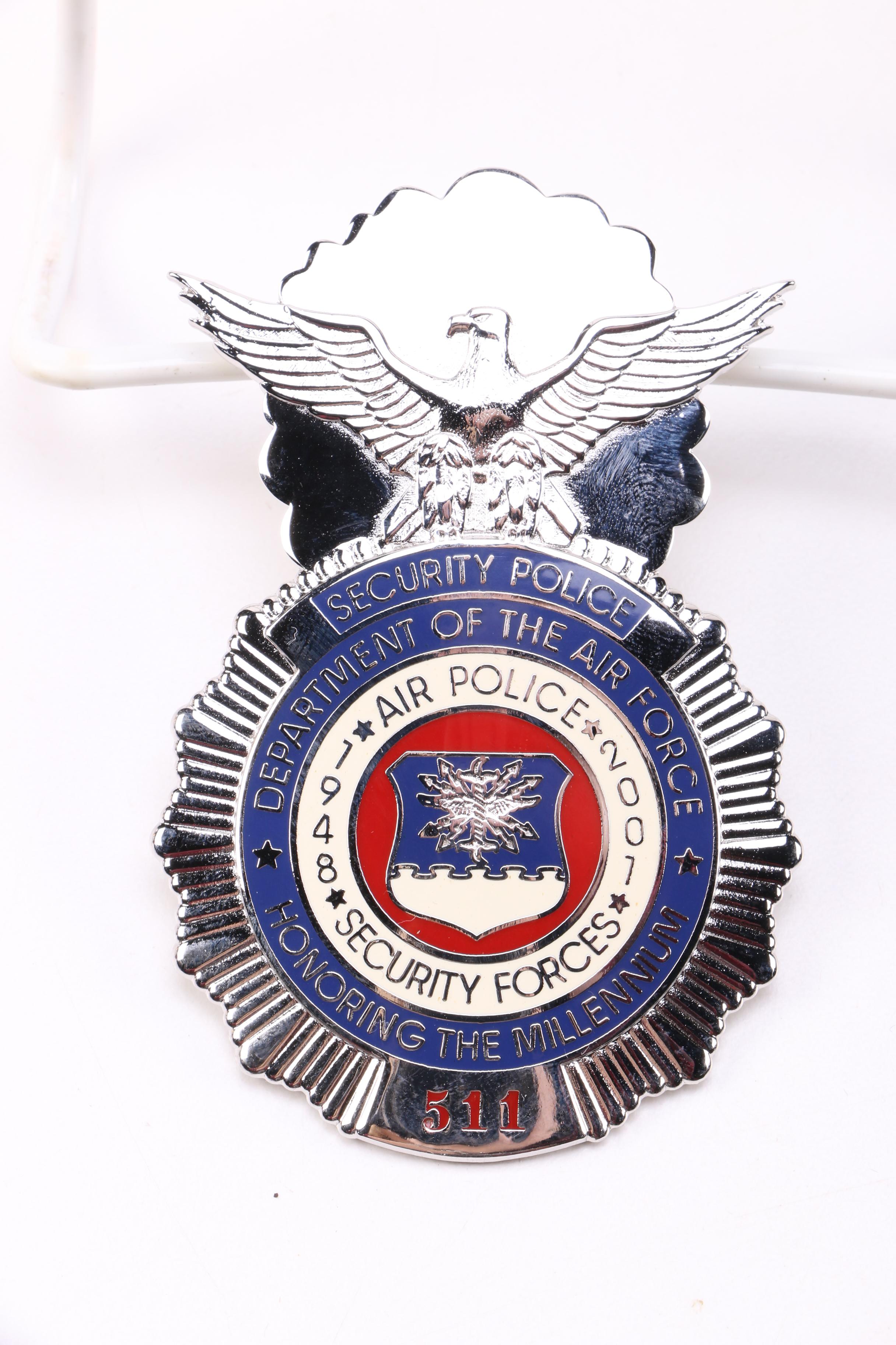 Air Force Security Millennium Badge