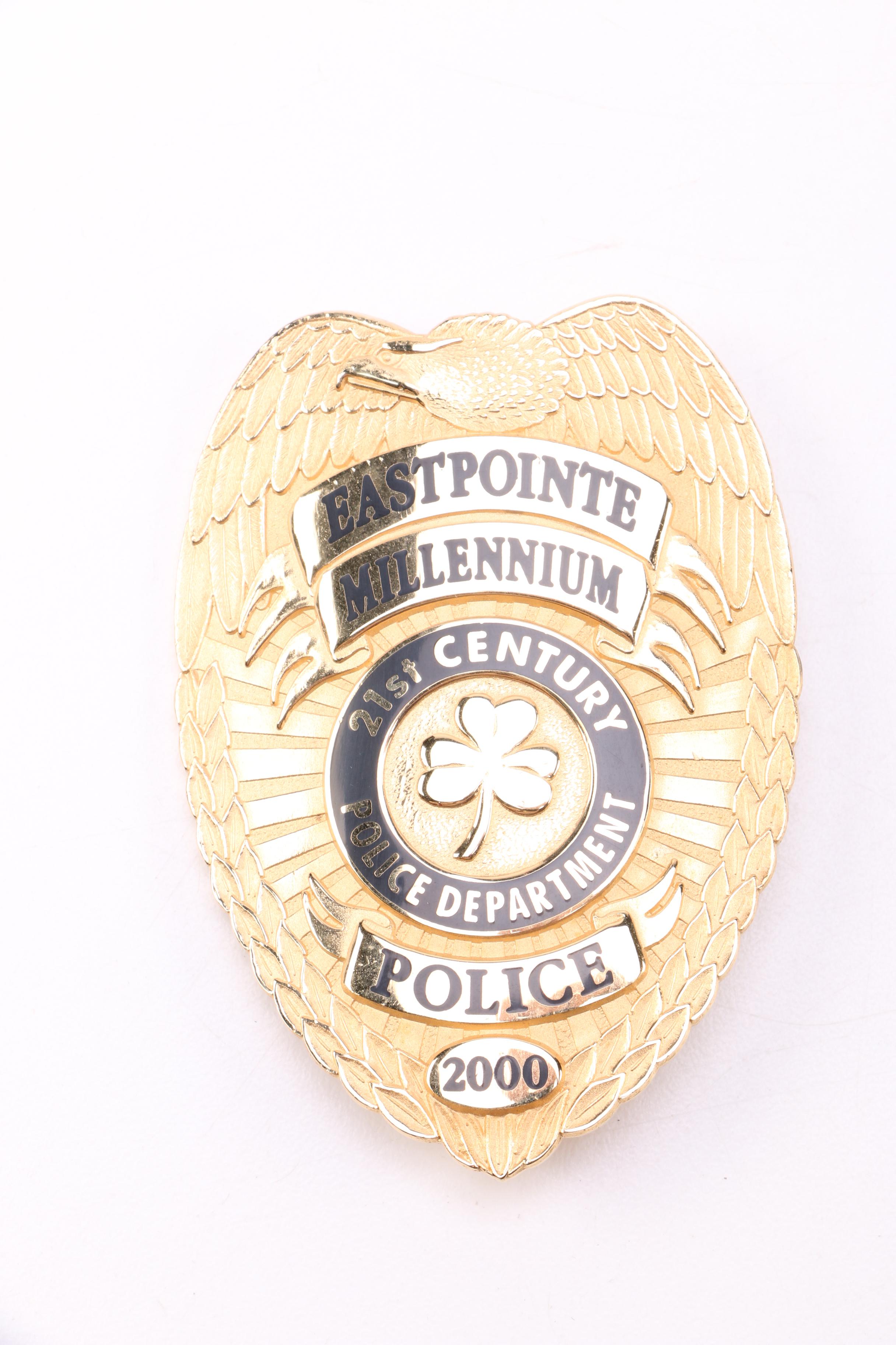 Eastpointe Millennium Police Badge