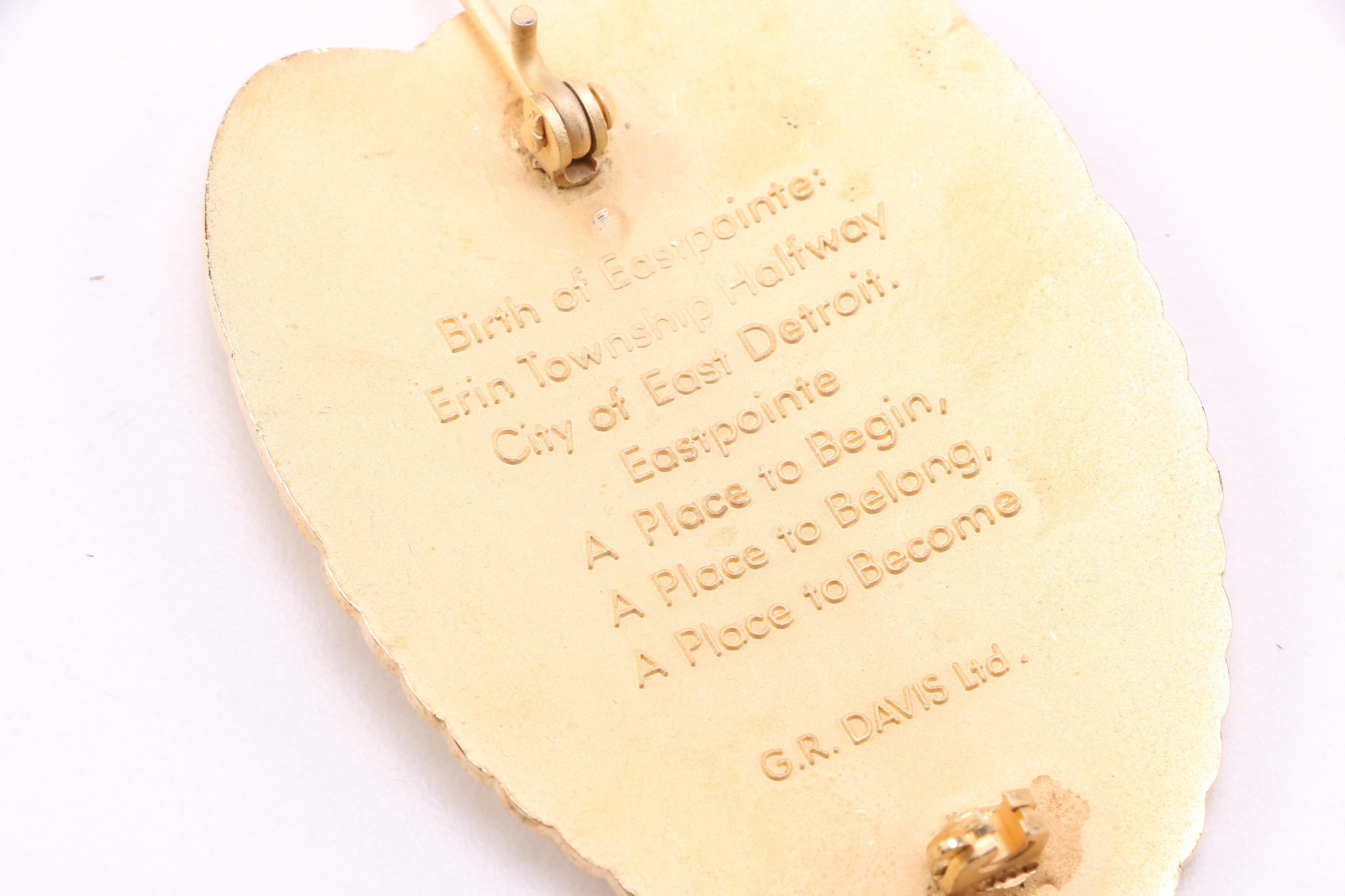 Eastpointe Millennium Police Badge