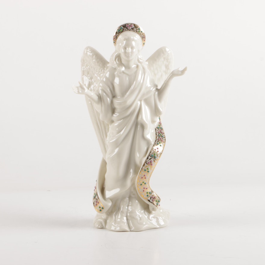 1995 Lenox China Jewels Collection "Angel of Light" figurine