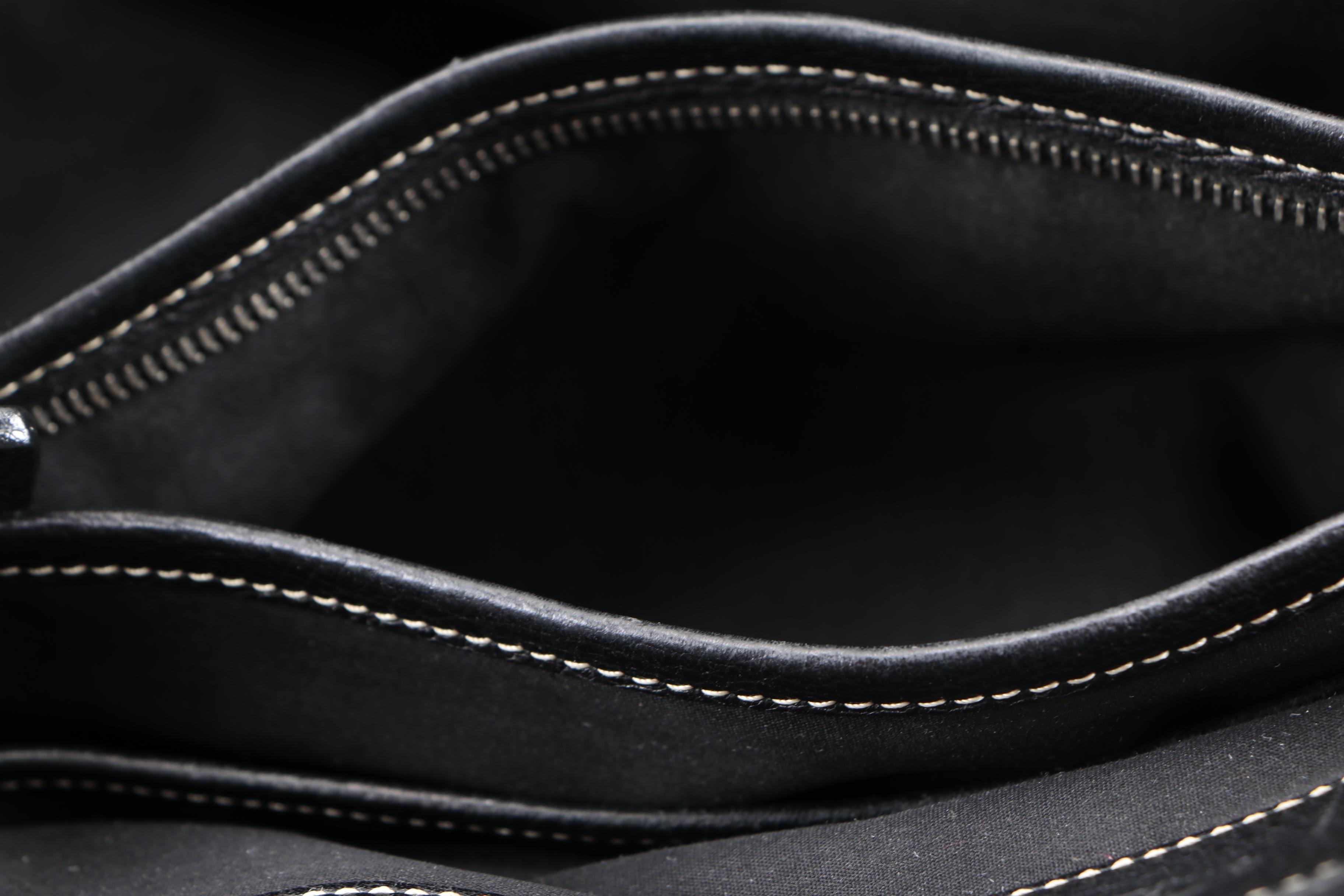 TOD'S Black Leather Handbag