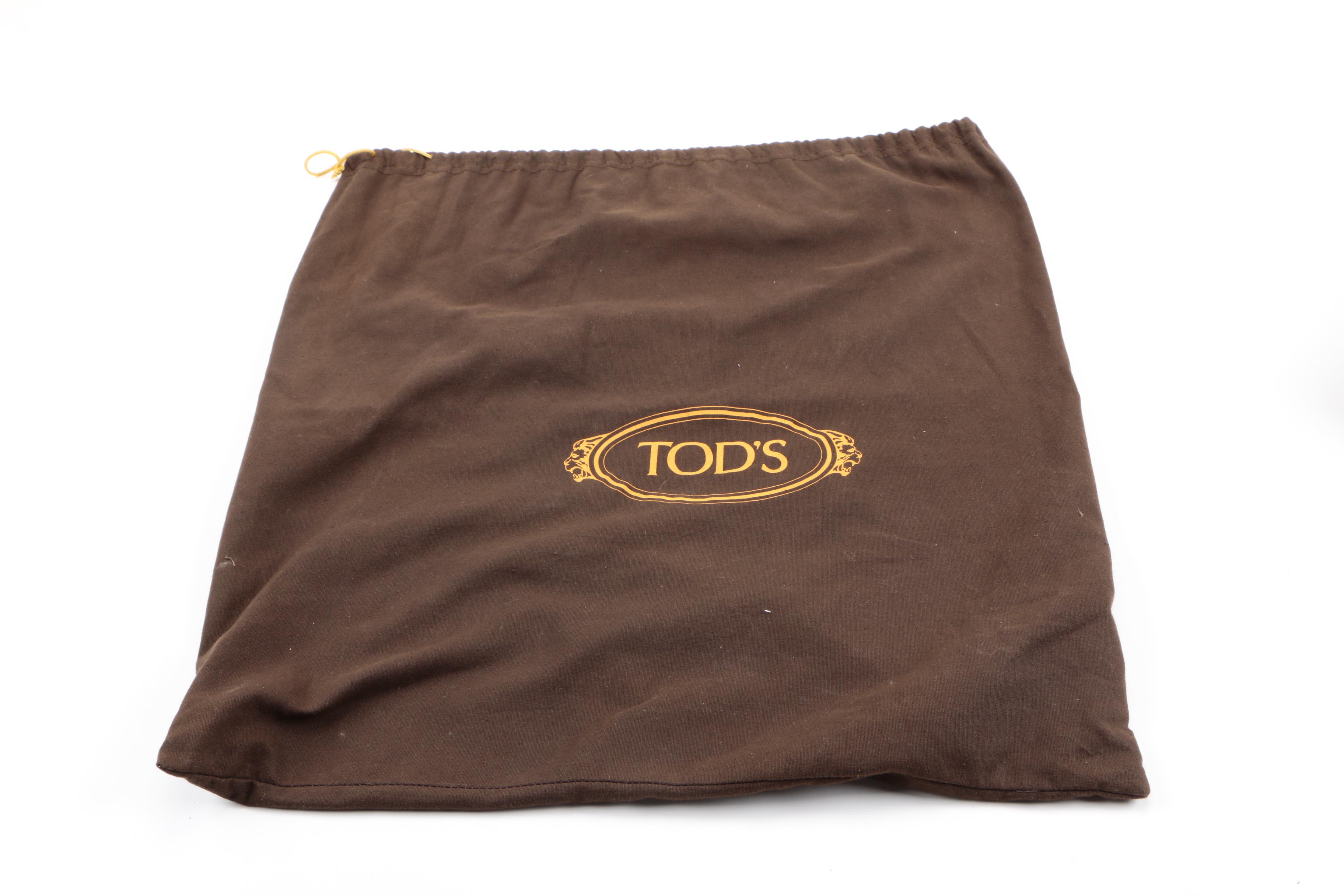 TOD'S Black Leather Handbag