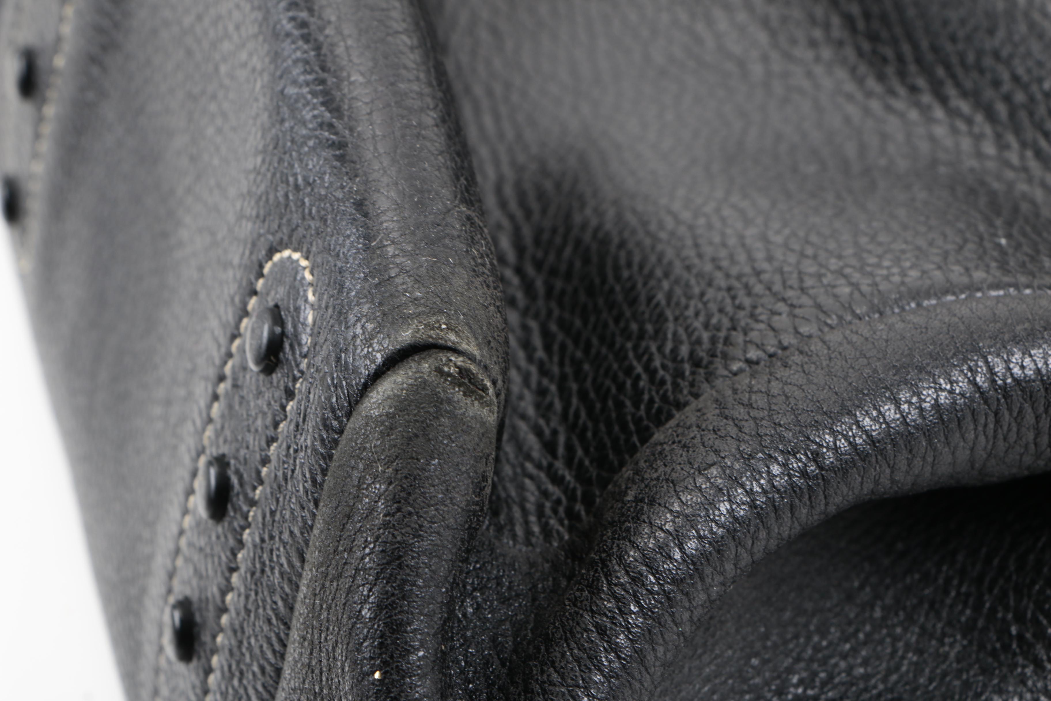 TOD'S Black Leather Handbag