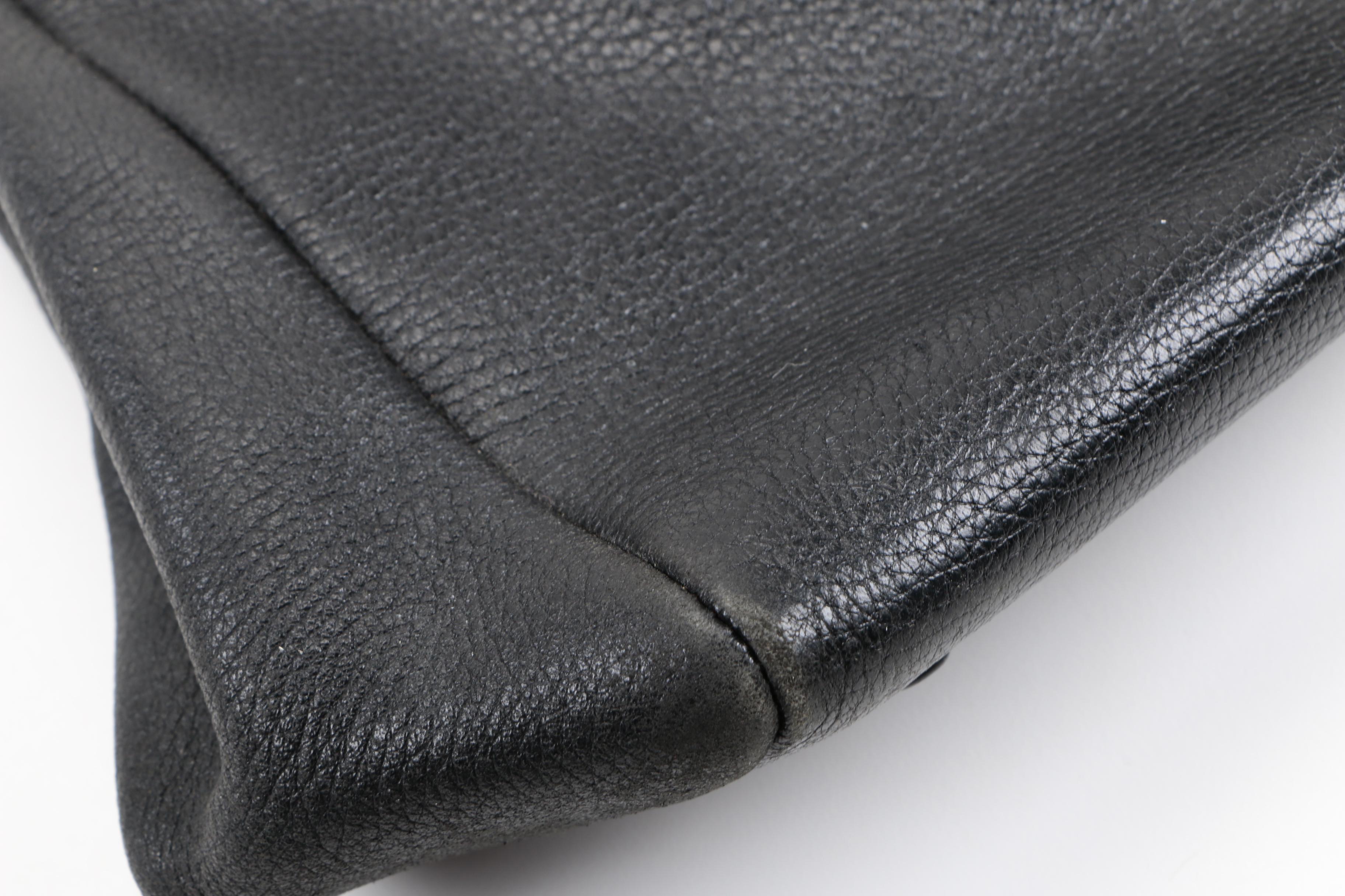 TOD'S Black Leather Handbag