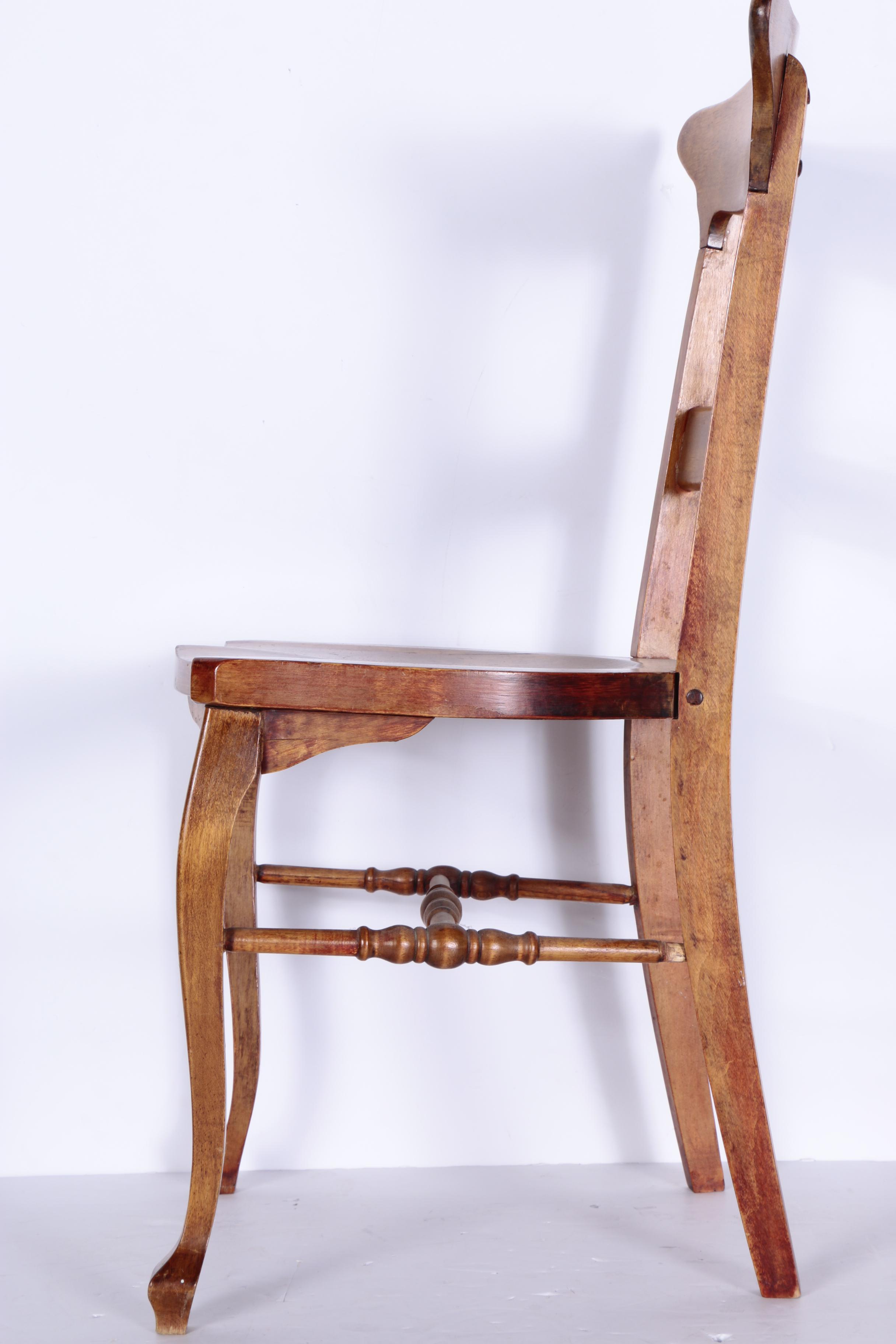 Vintage Oak Side Chair