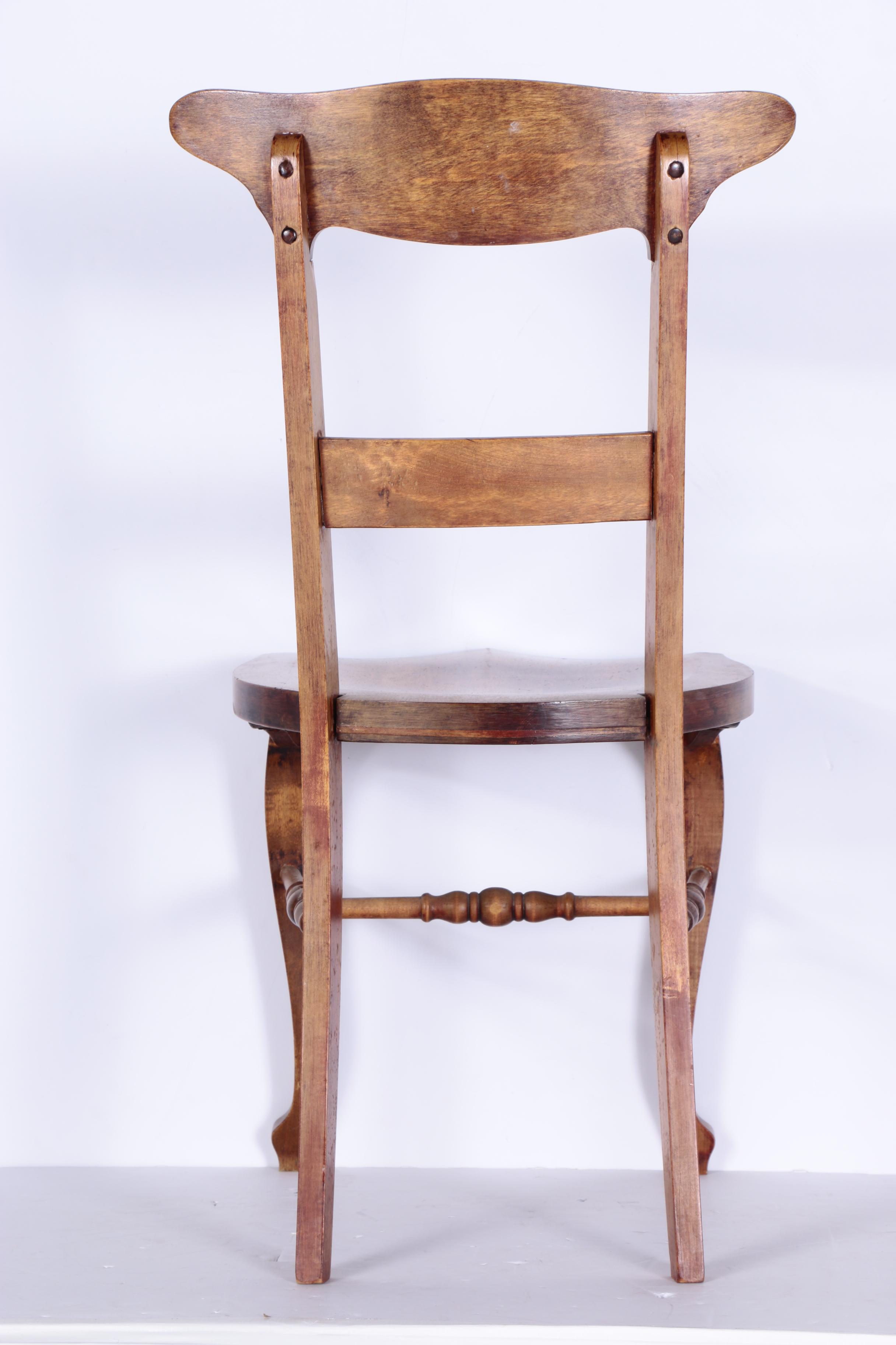 Vintage Oak Side Chair