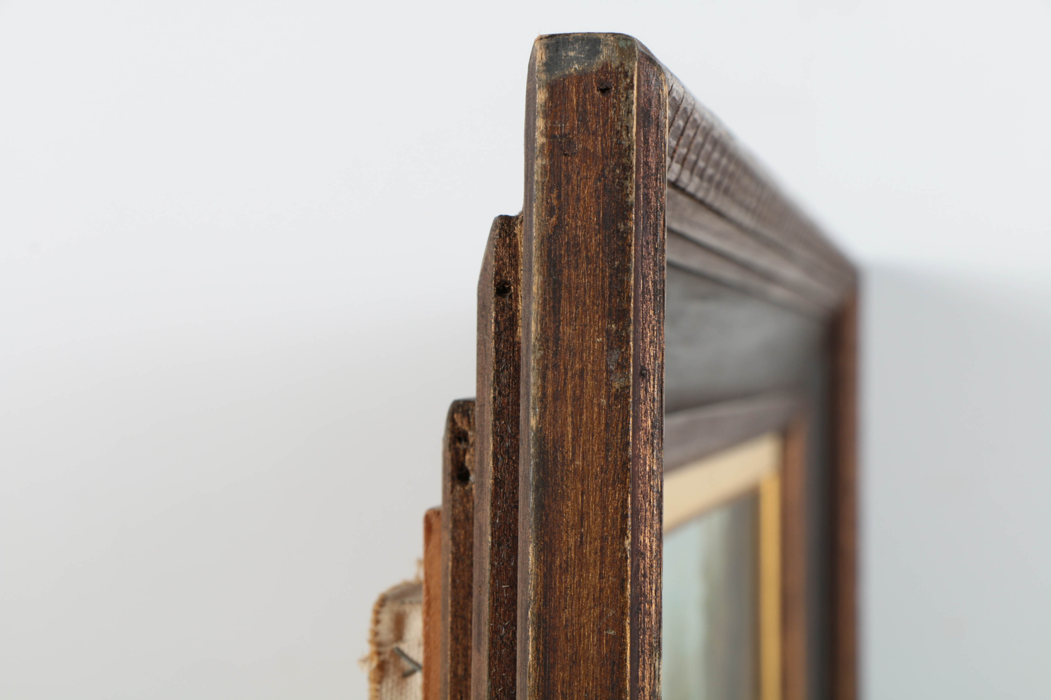 H. Johnsen Oil Painting on Canvas Landscape with a Creek