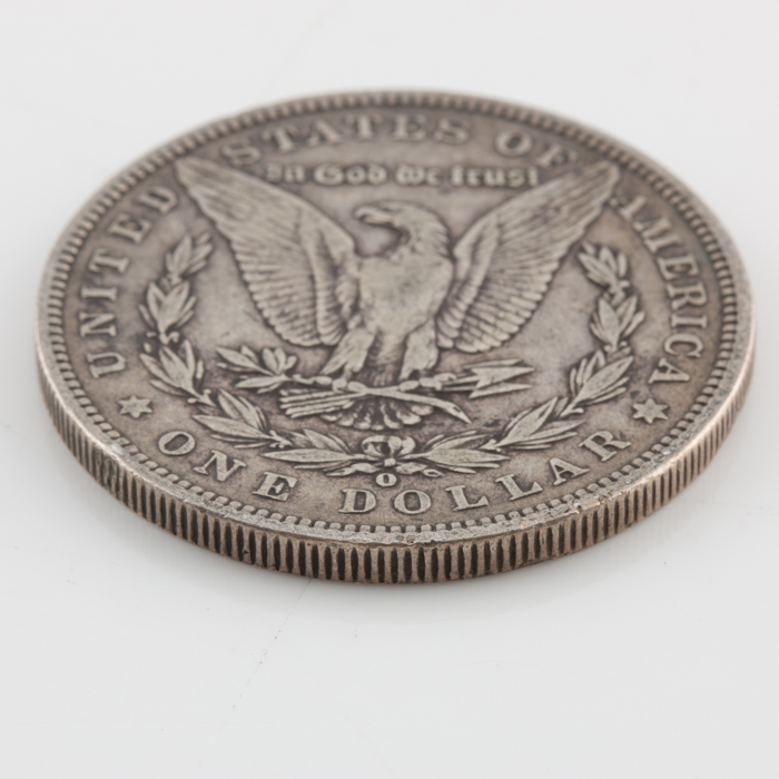 Group of Eight U.S. Silver Dollars