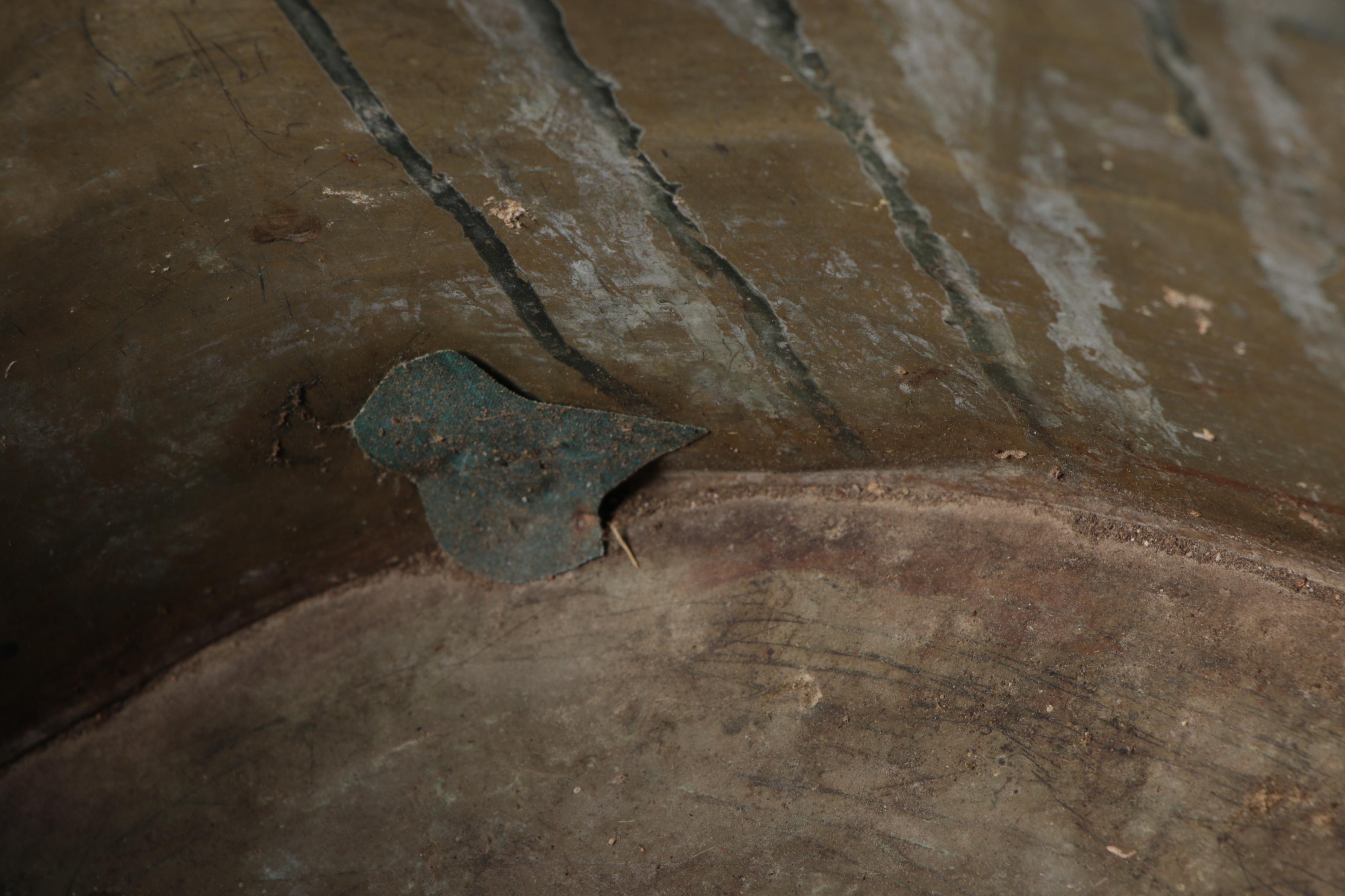 Vintage Copper Clad Wash Tub and Cast Iron Footed Pan