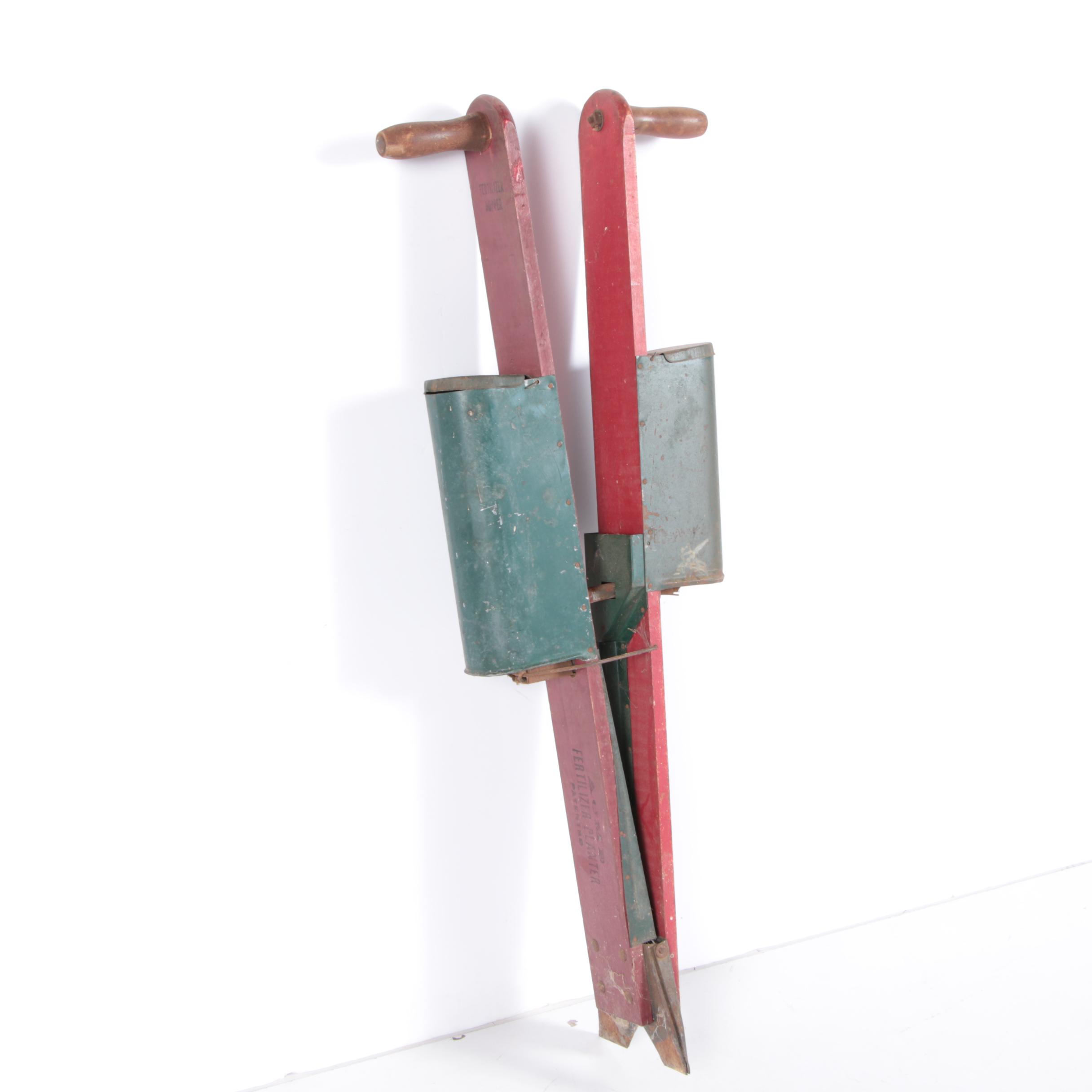 Acme Wooden Corn Seed planter