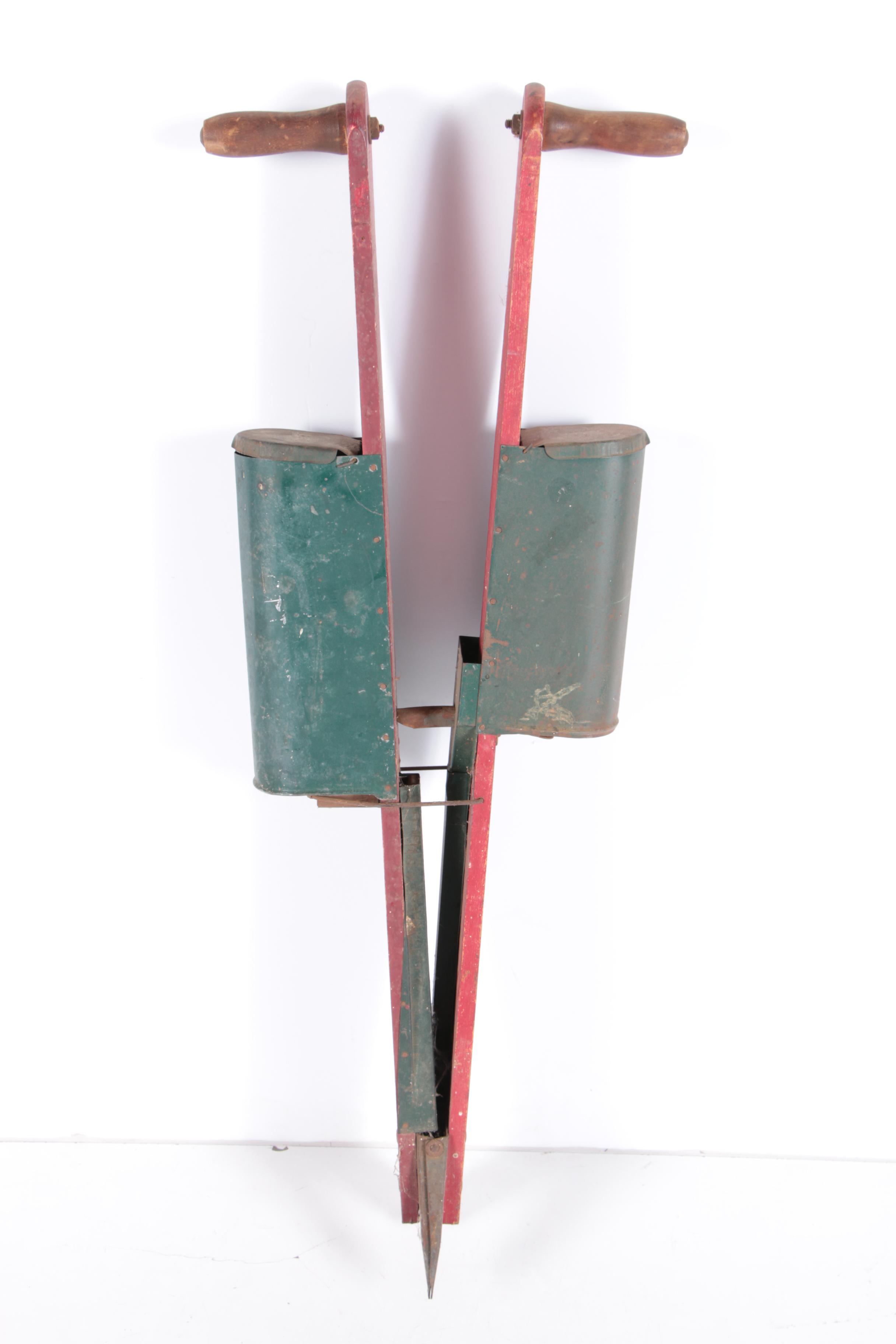 Acme Wooden Corn Seed planter