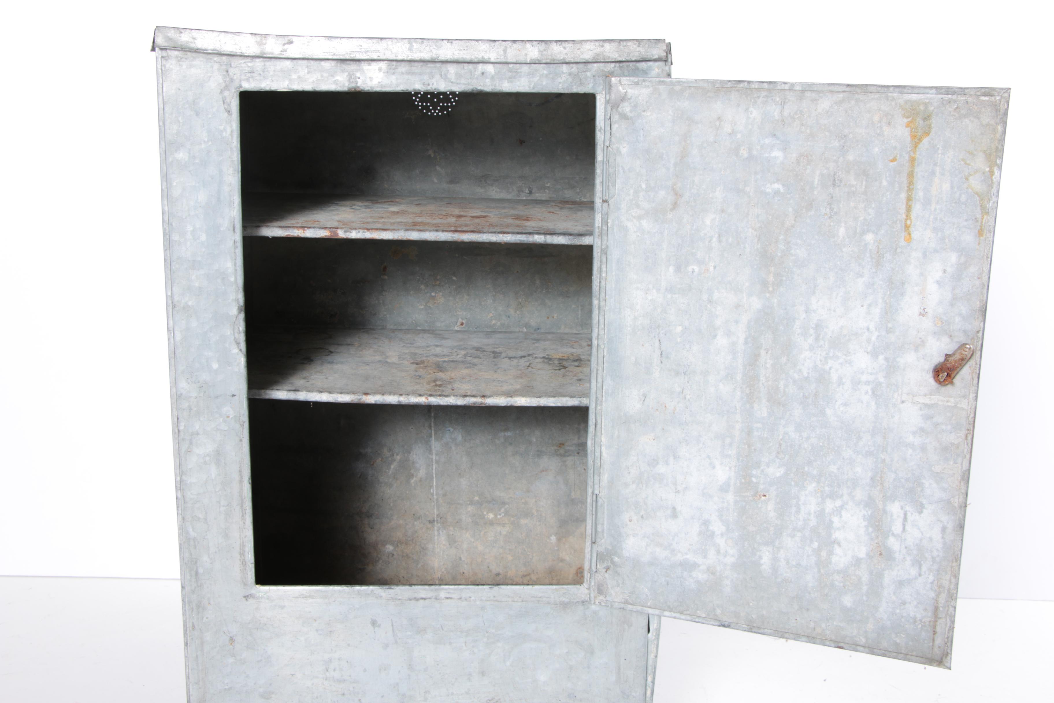 Tin Pie Safe or Bread Box