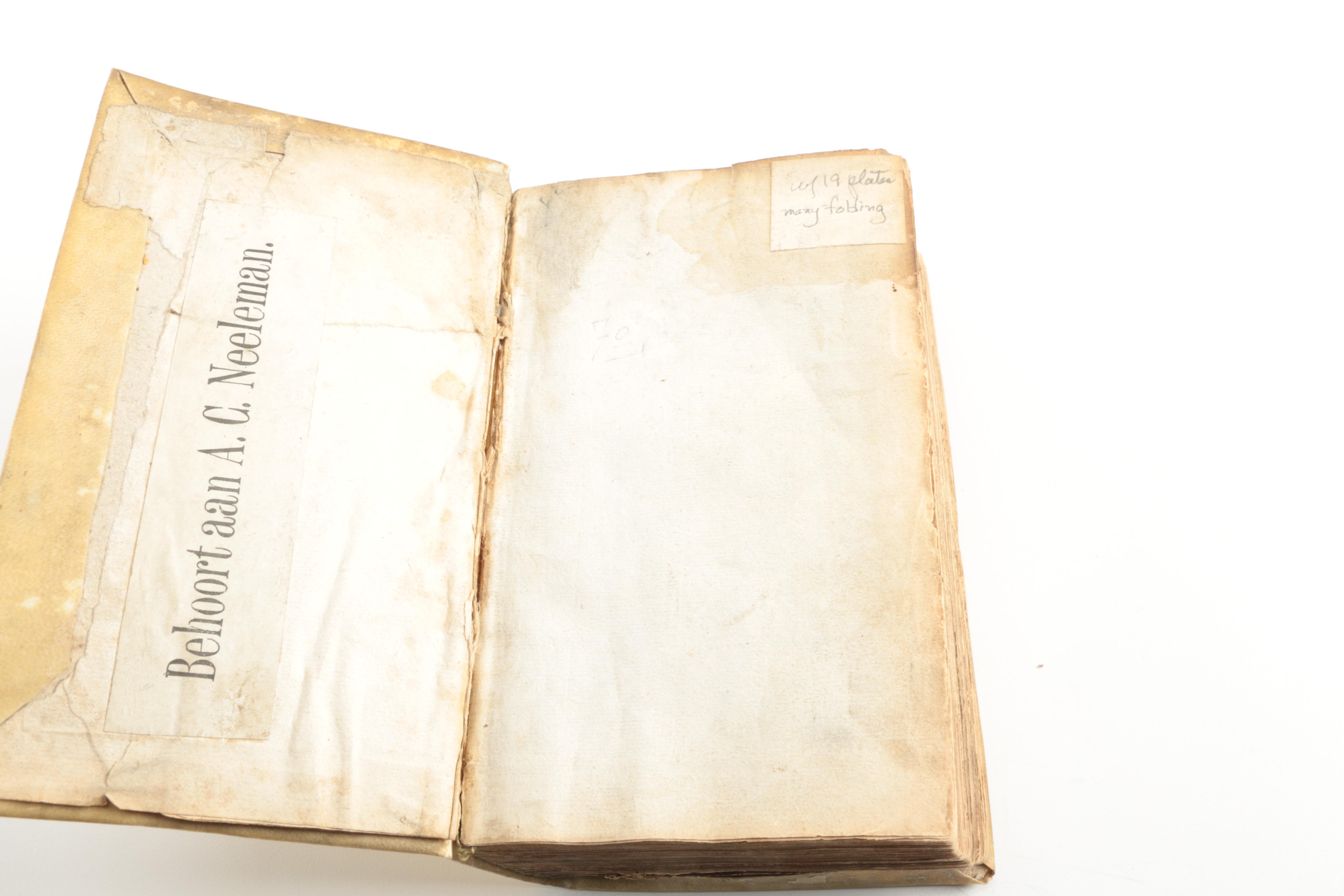 1683 "De Republyk der Hebreen, of Gemeenebst der Joden" by Petrus Cunaeus