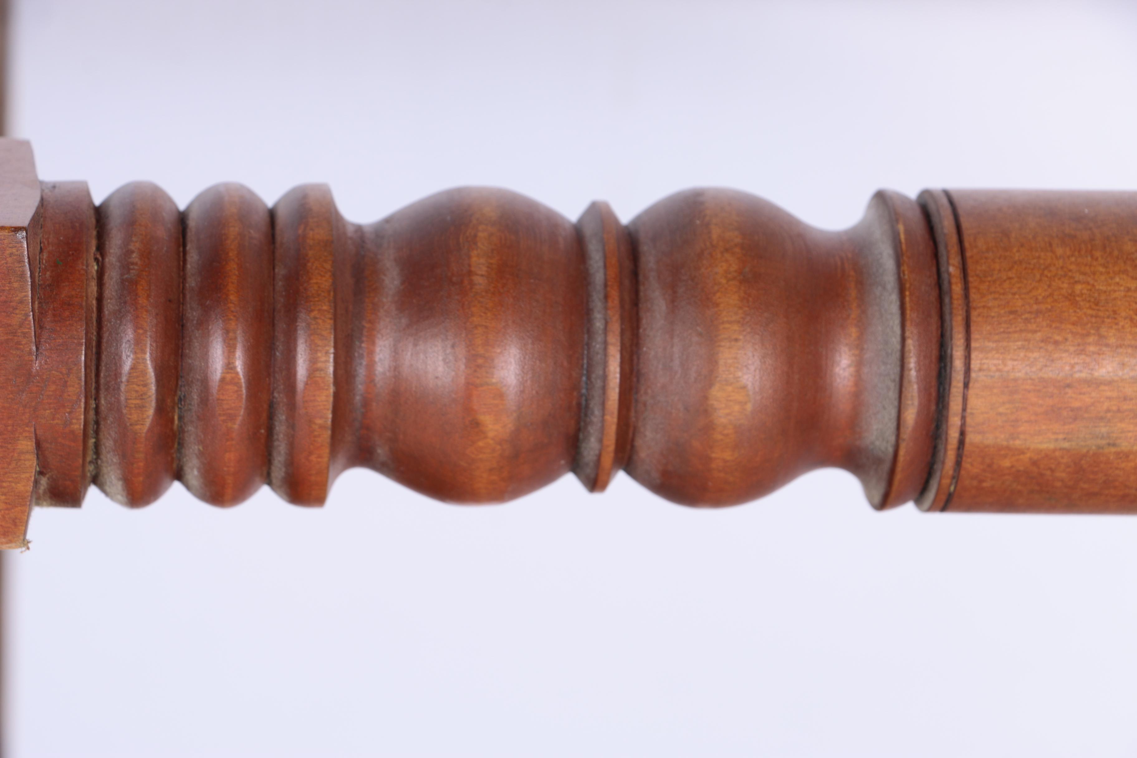 Antique Country Sheraton Style Stand with One Drawer