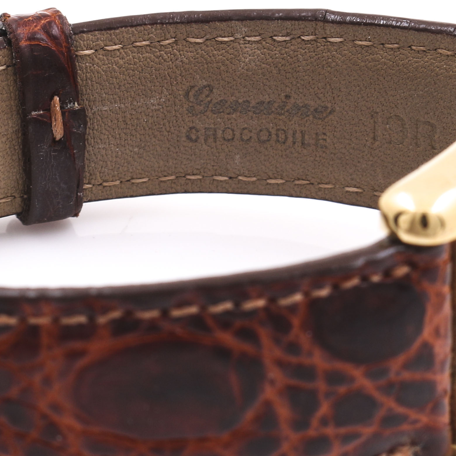 Coach Yellow Gold Plate Swiss Quartz Watch