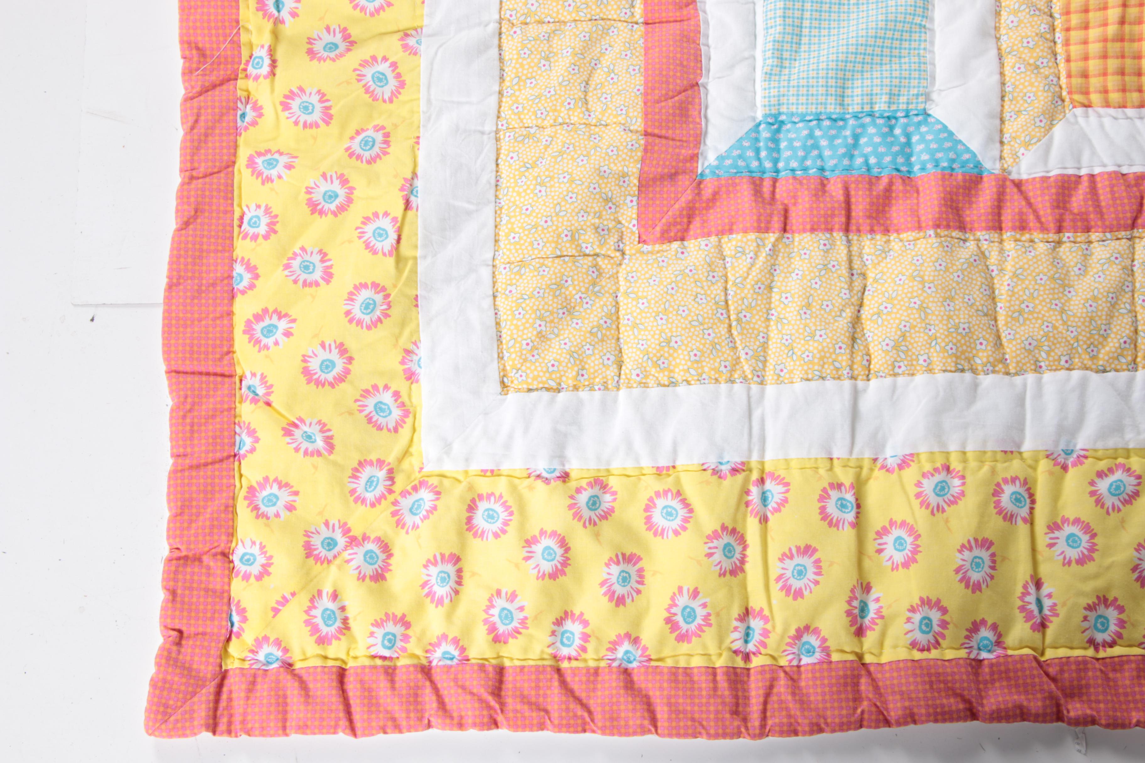 Hand Picked Quilts in "Spool", "Trip Around the World" and "Wedding Ring"