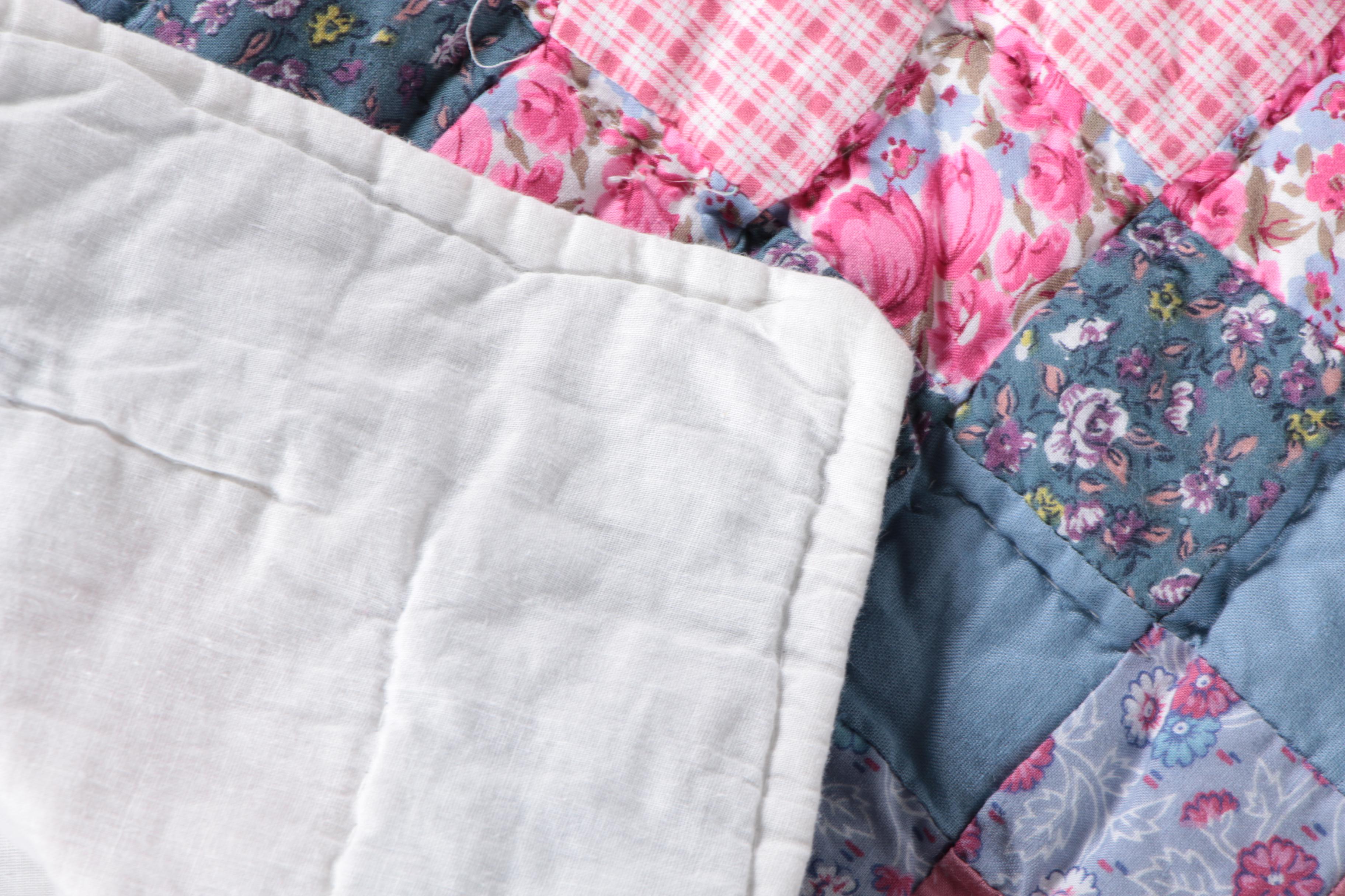 Hand Picked Quilts in "Spool", "Trip Around the World" and "Wedding Ring"