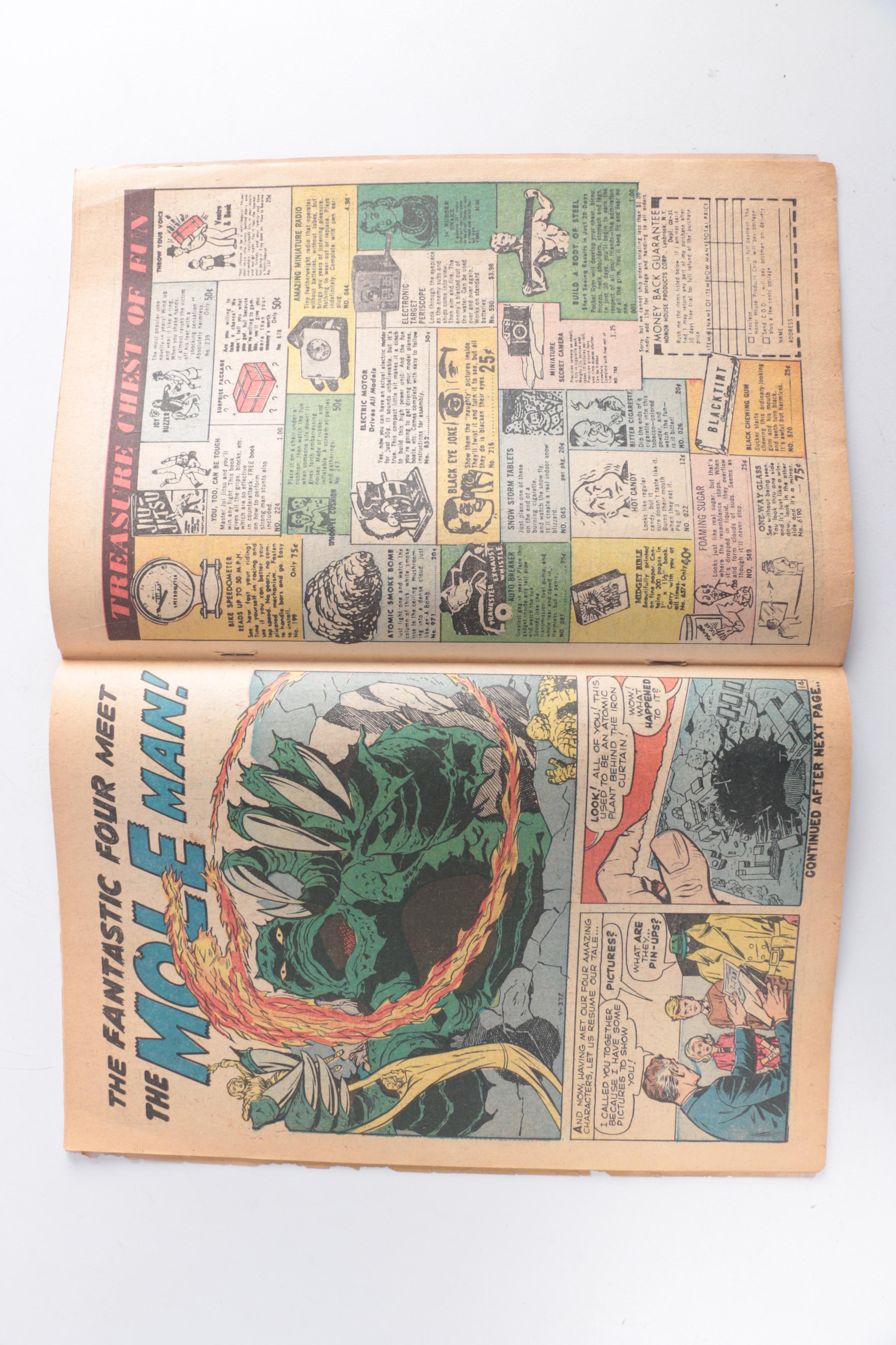 1961 "The Fantastic Four" Issue #1
