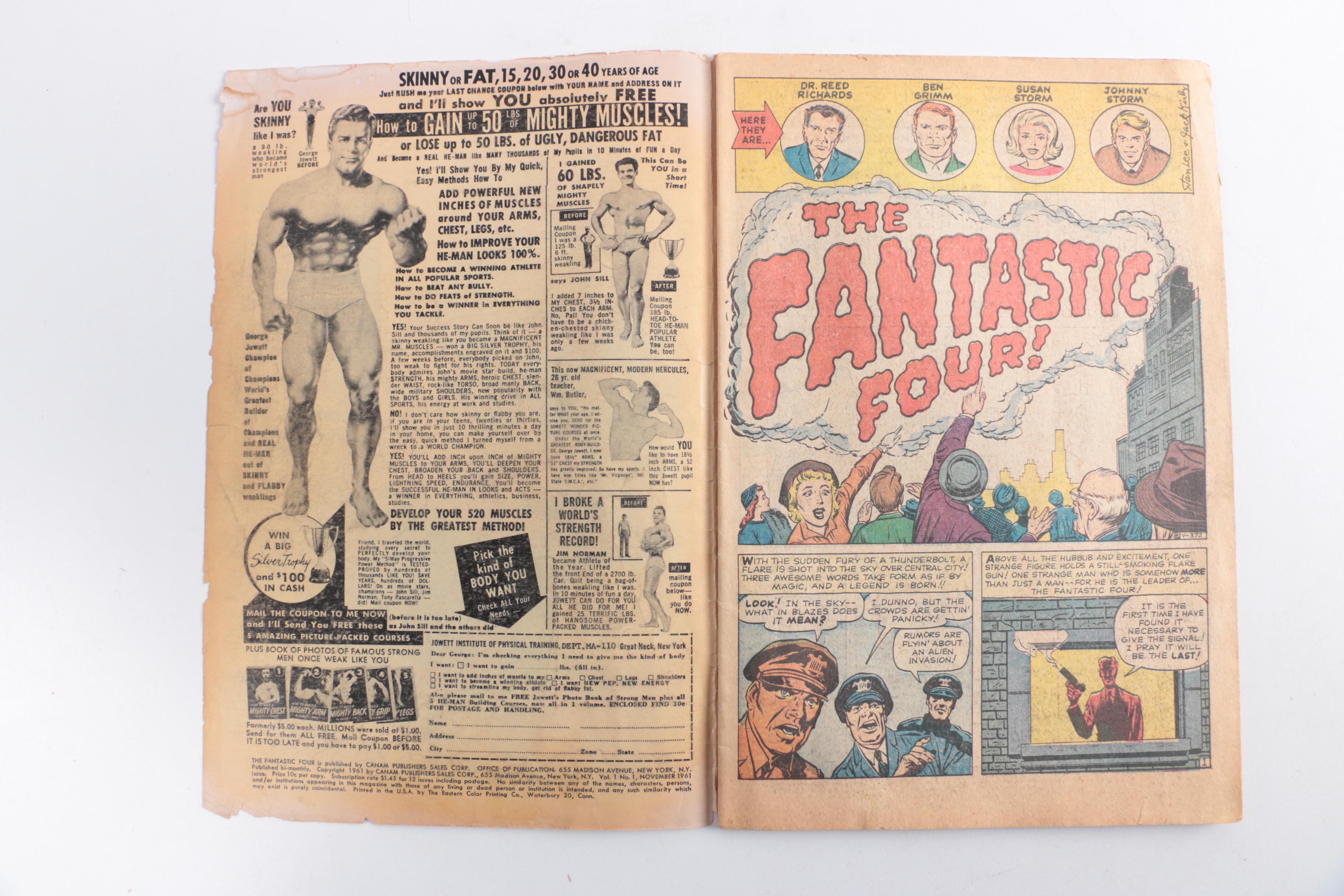1961 "The Fantastic Four" Issue #1