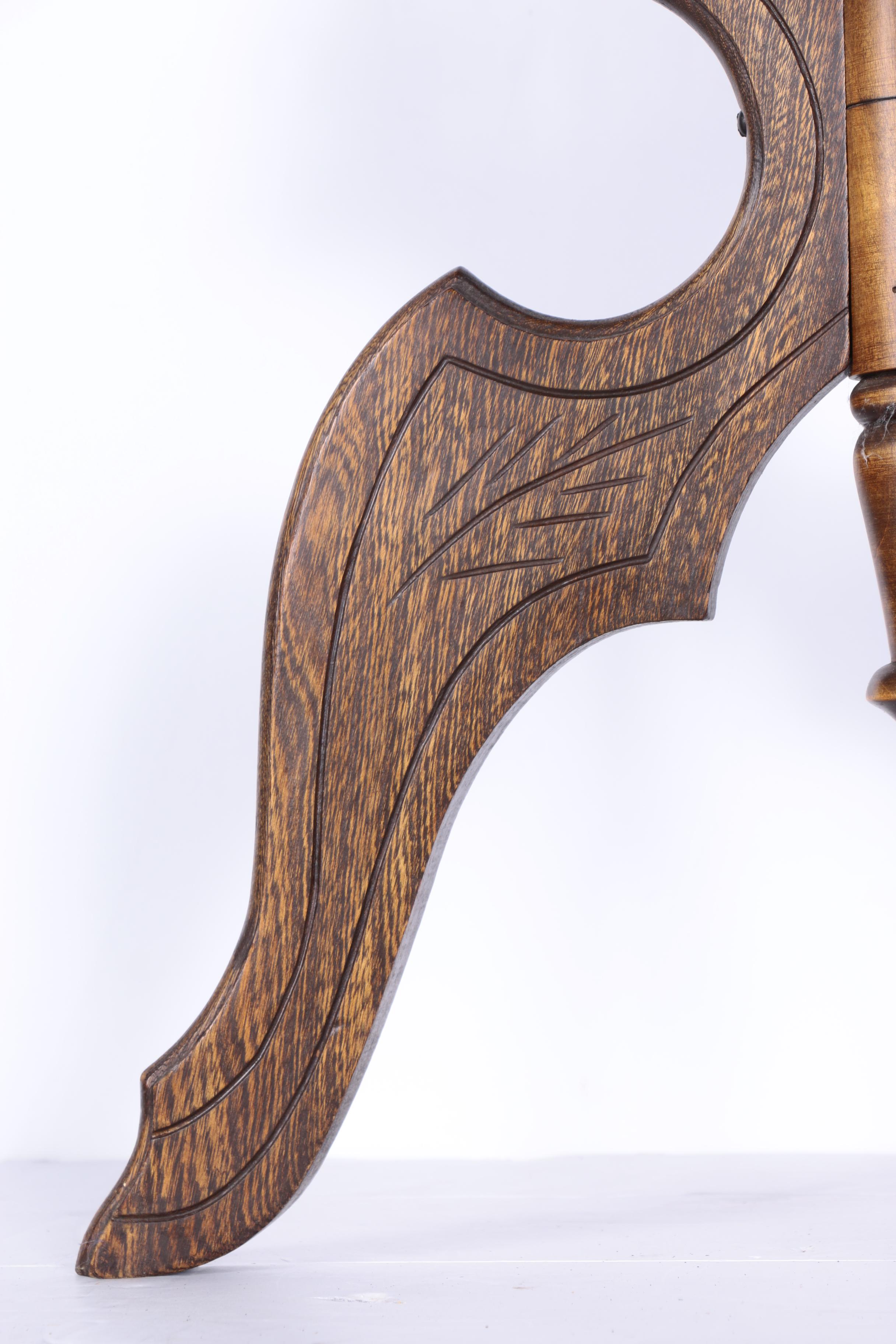 Vintage Victorian Style Oak Side Table