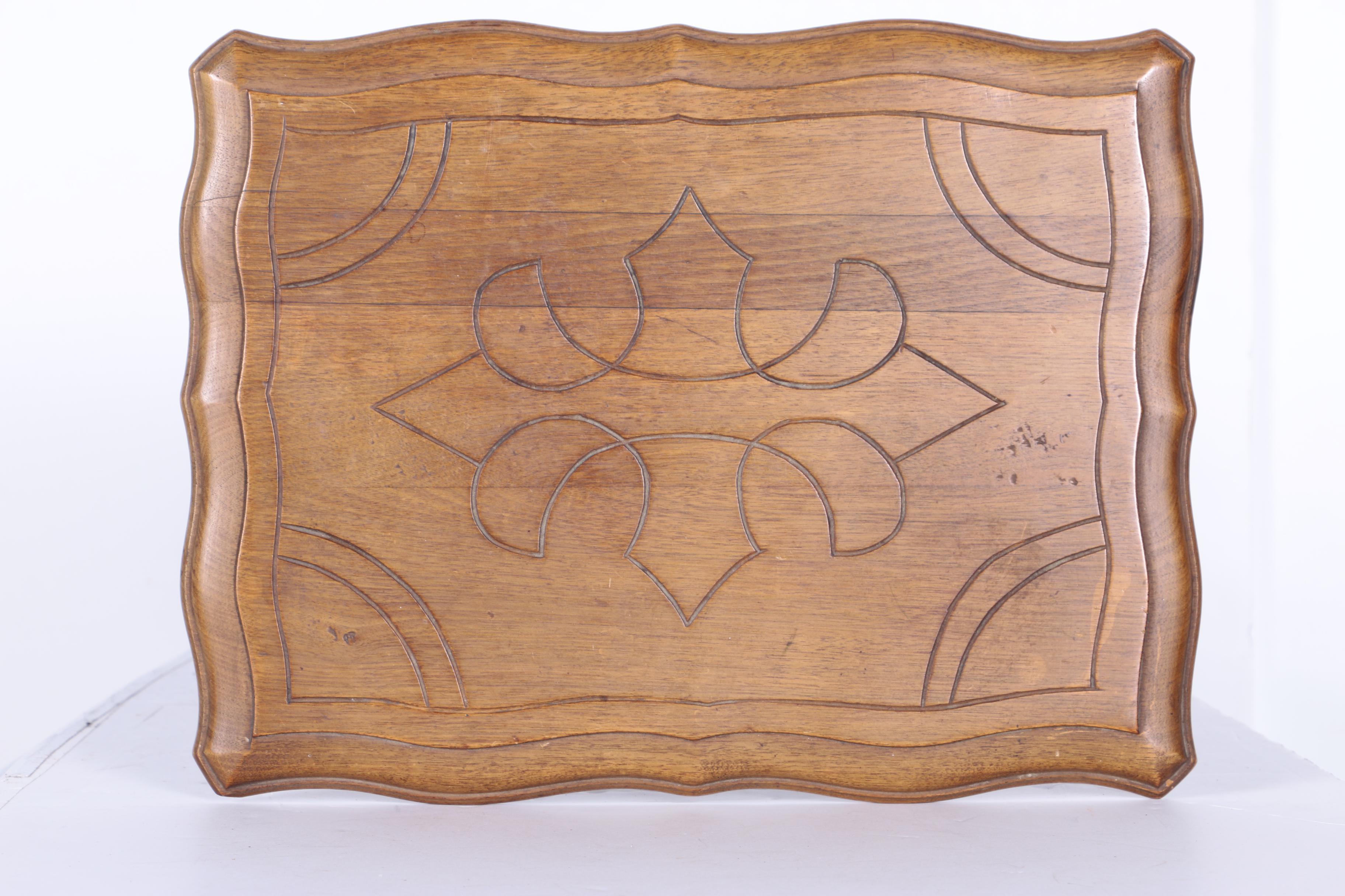 Vintage Victorian Style Oak Side Table