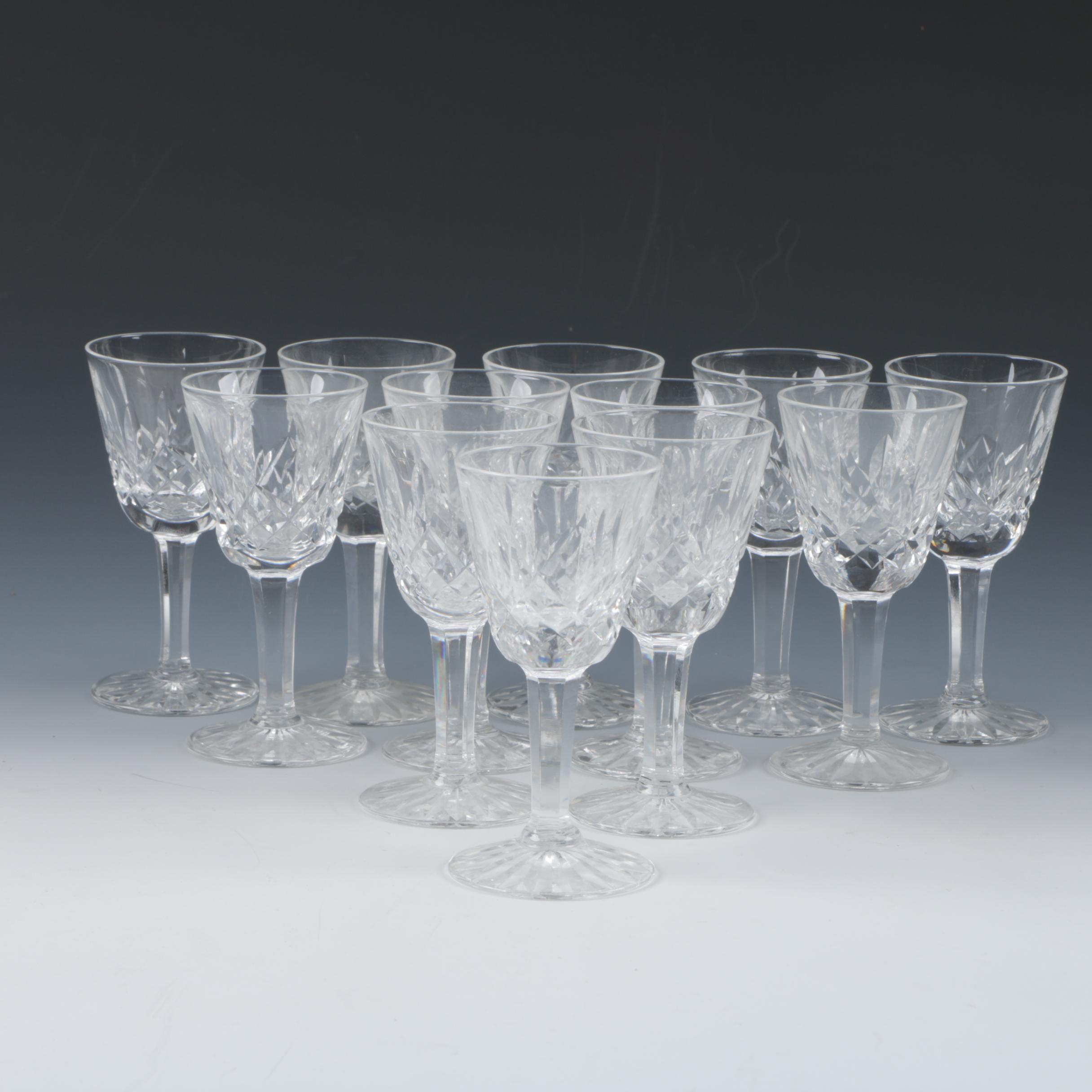 Waterford Crystal 'Lismore' Claret Glasses