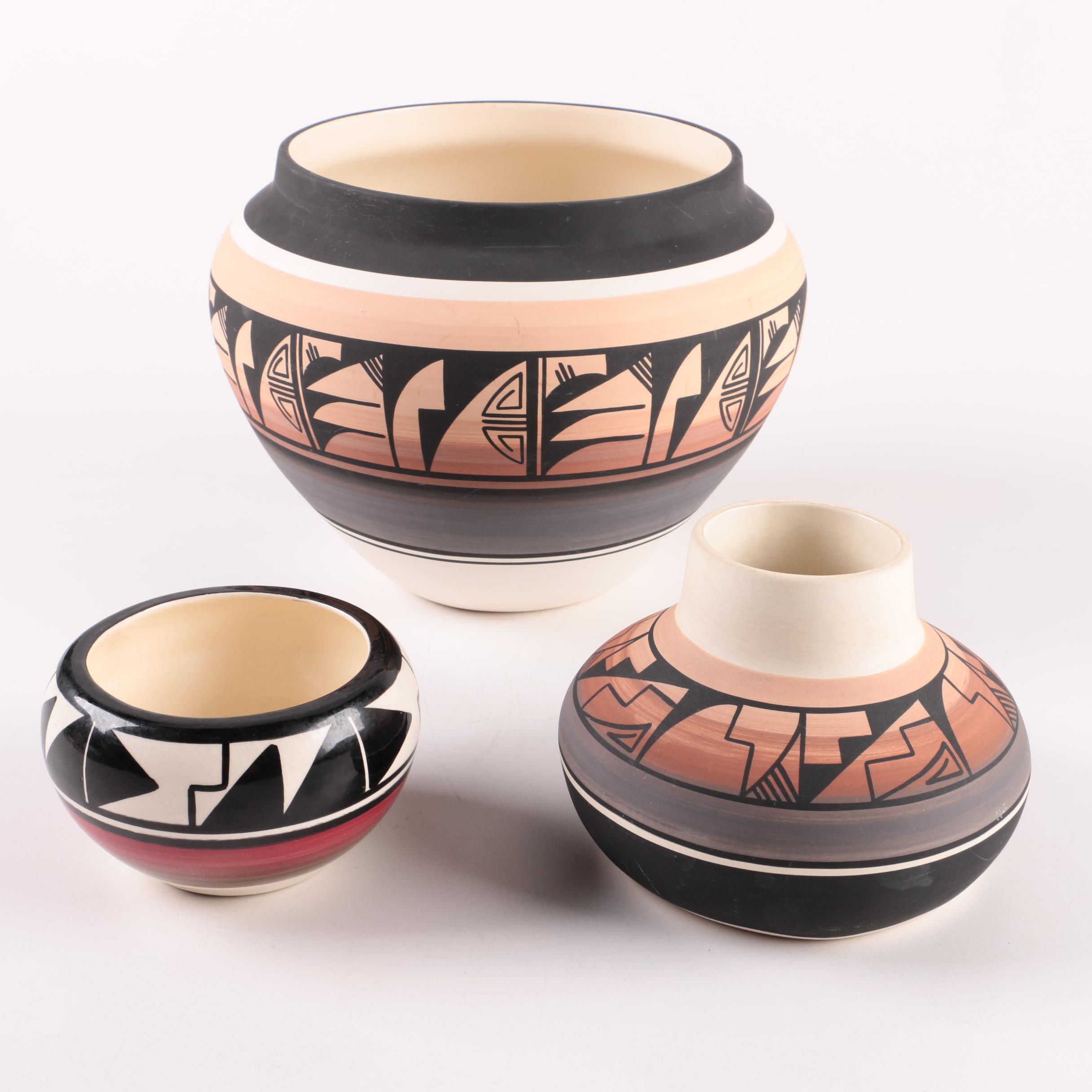 Ute Mountain Ute Tribe Pottery by Inez Wing and Ruth Root